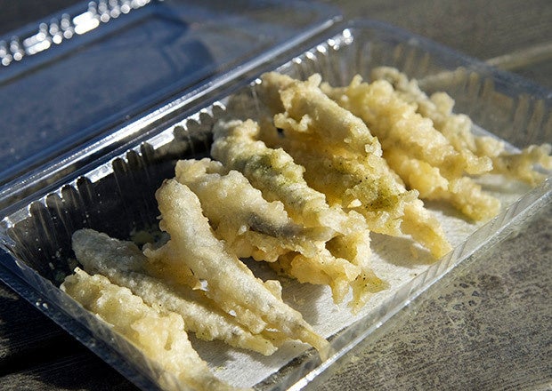 小鮎の天ぷら　イメージ