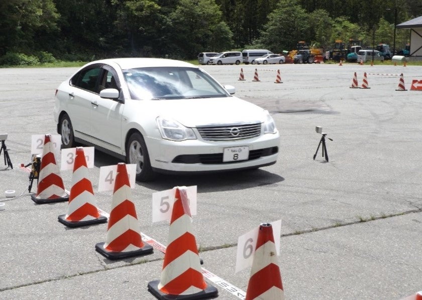 急ブレーキ体験