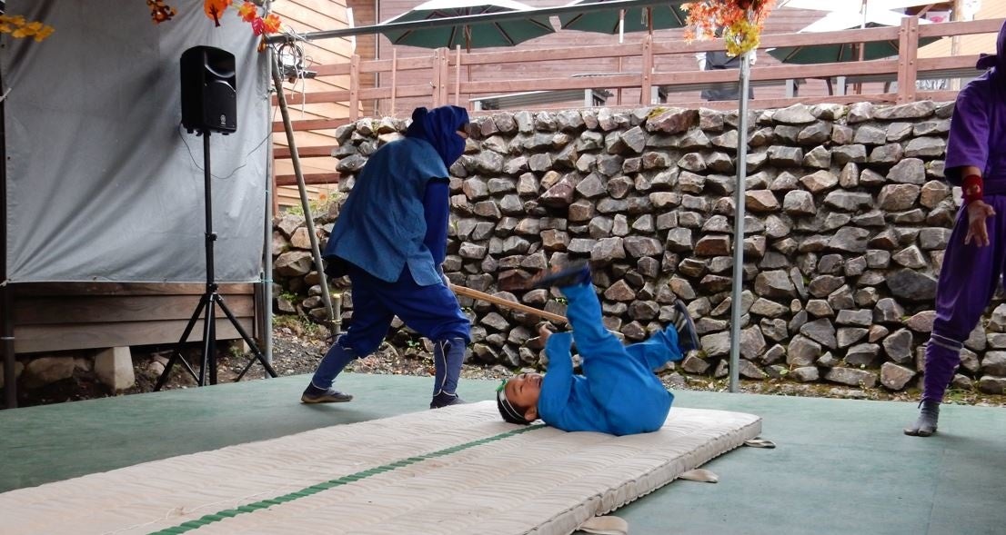 体変術（受け身の取り方）イメージ