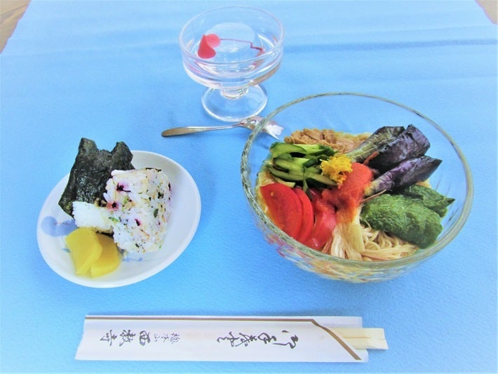 夏野菜そうめん（イメージ）