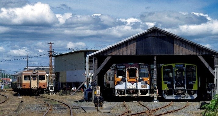 車庫見学会の様子