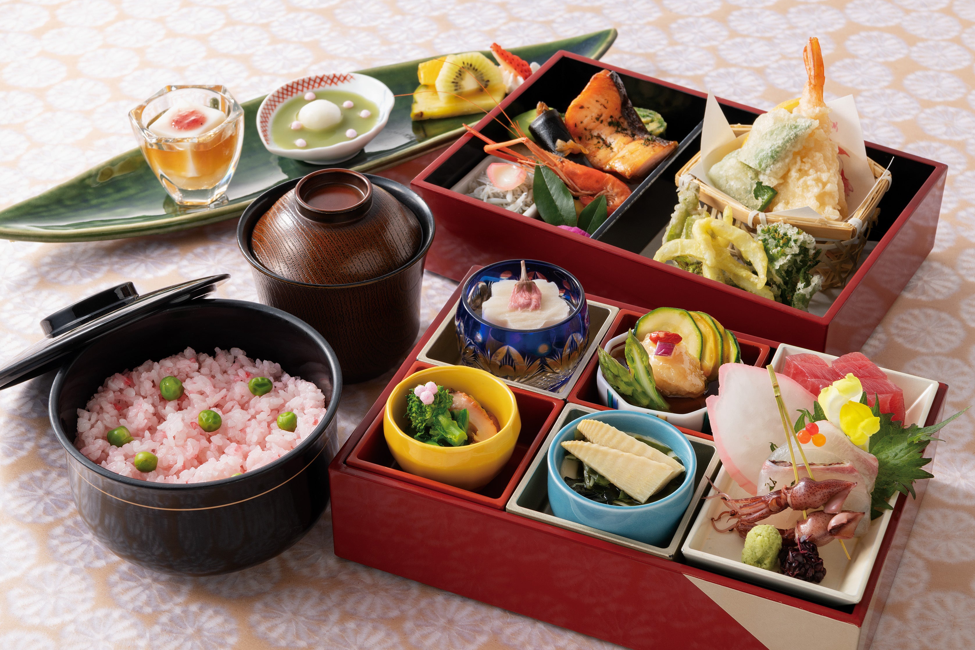 昼食付プラン 花鏡御膳（イメージ）