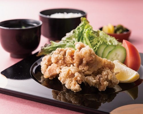 食事付プラン 鶏の唐揚げ定食（イメージ）