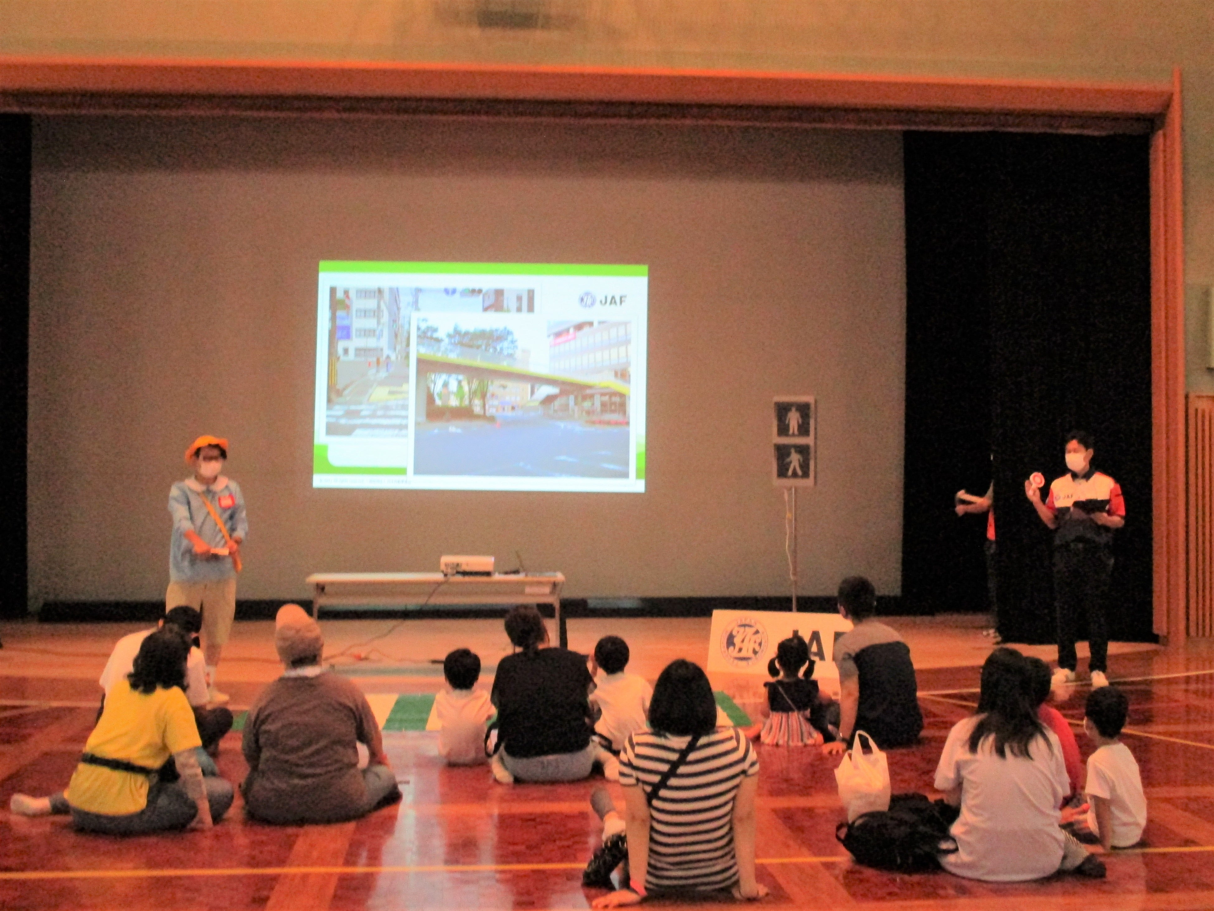 子どもむけ交通安全教室