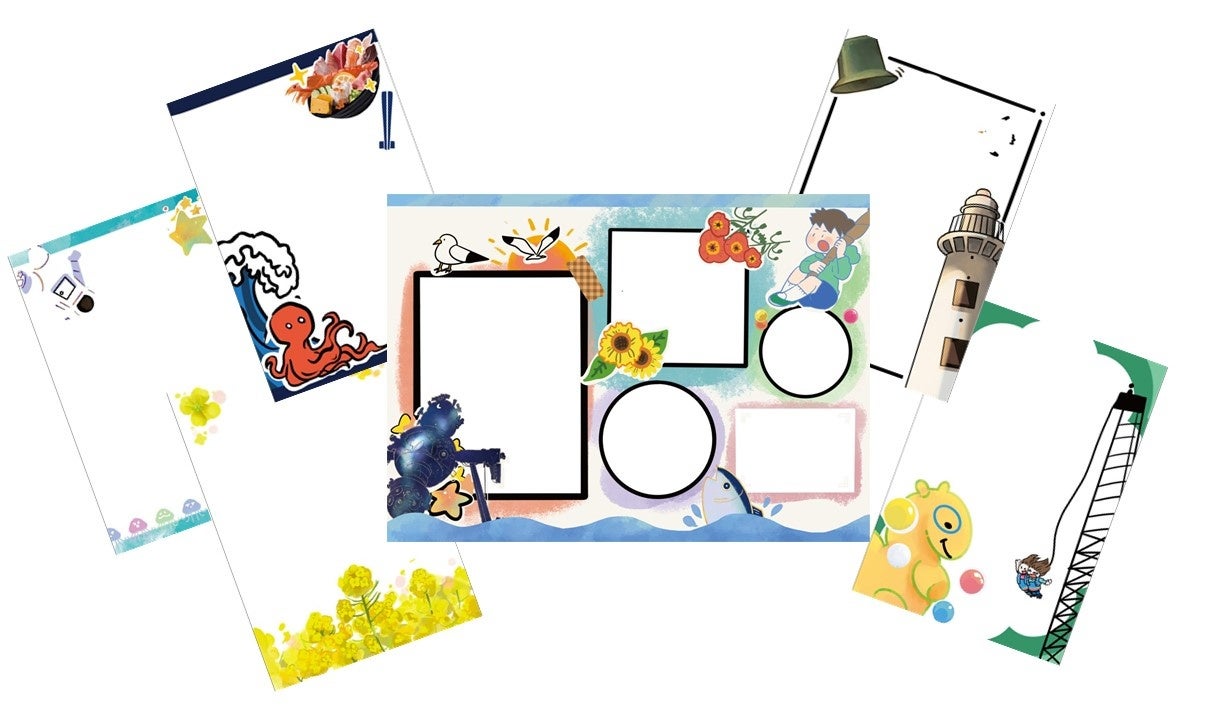 名古屋学芸大学 杉浦茉実さんデザインのフォトフレーム