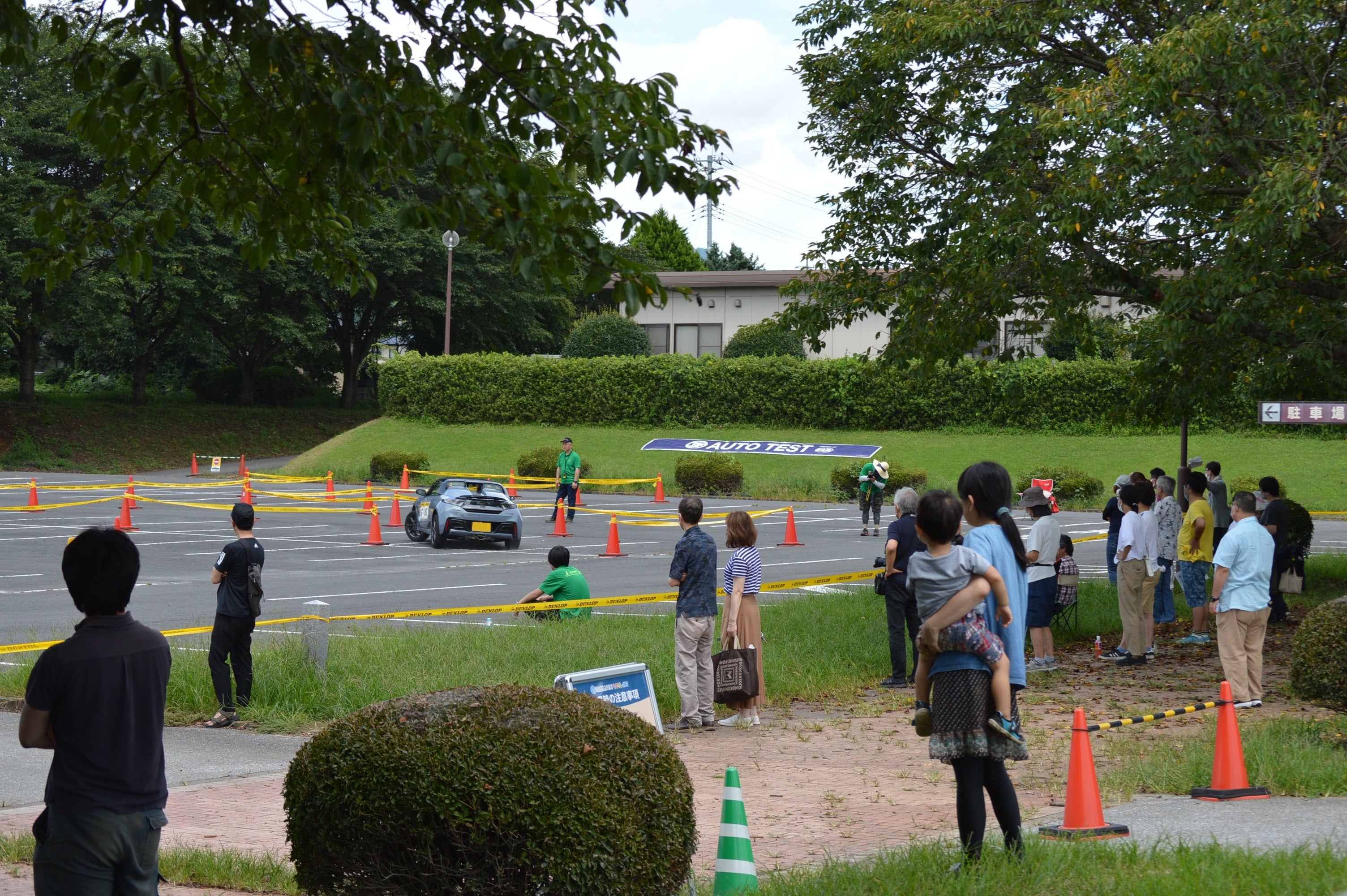 JAFオートテスト in ろまんちっく村 2022の様子