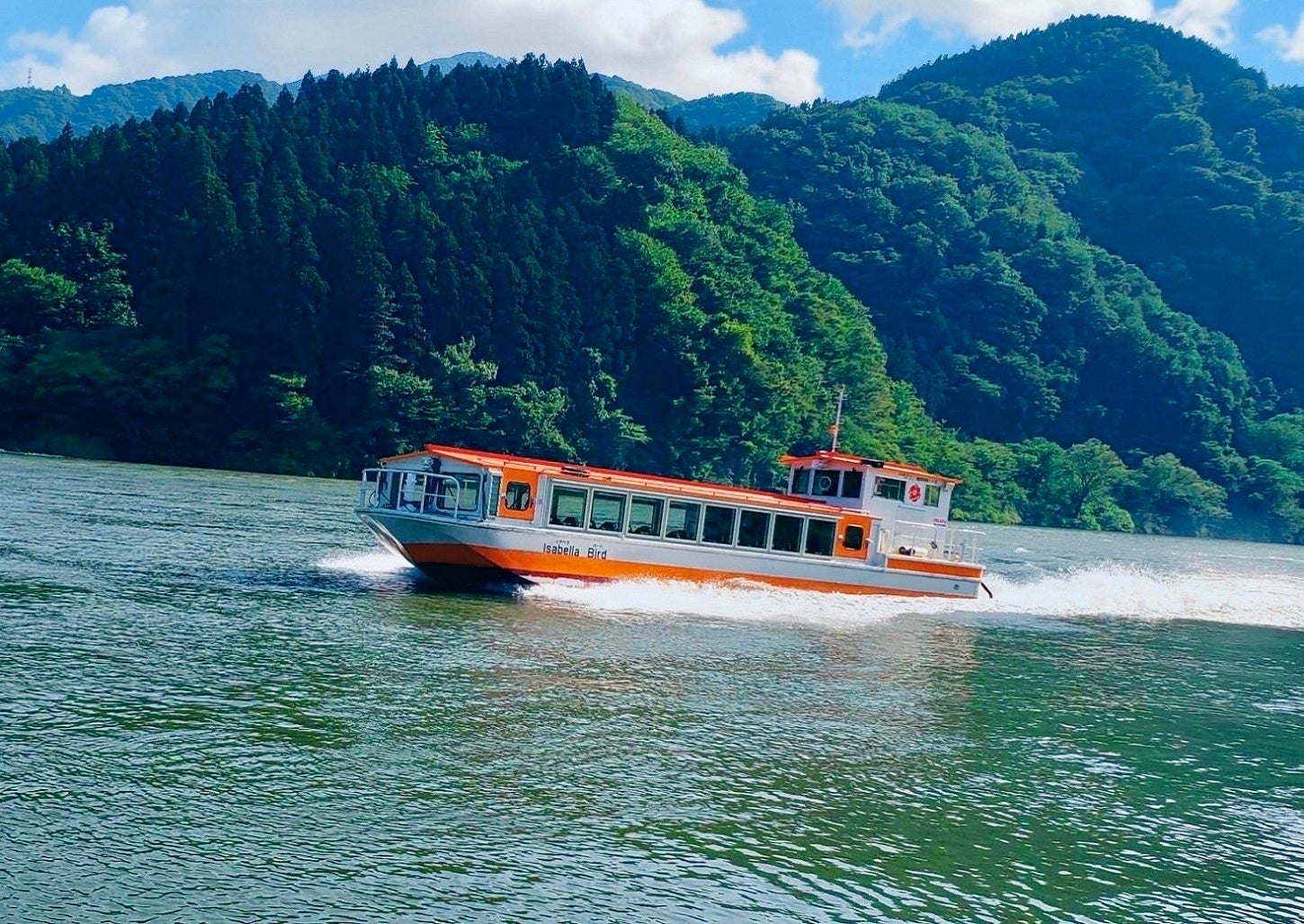 阿賀野川ライン遊覧船