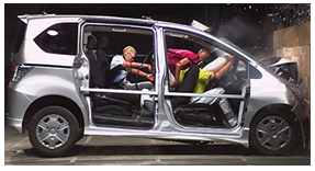 衝突疑似体験（イメージ）