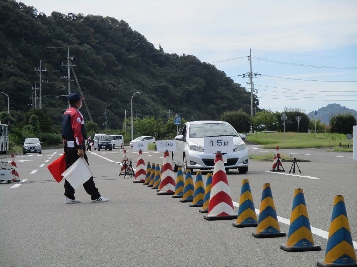 急ブレーキ体験