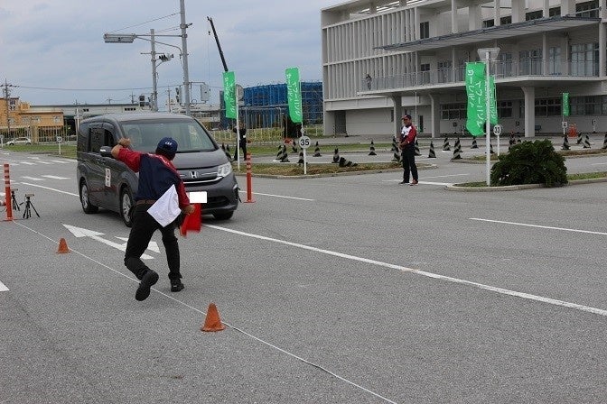 急ブレーキ体験