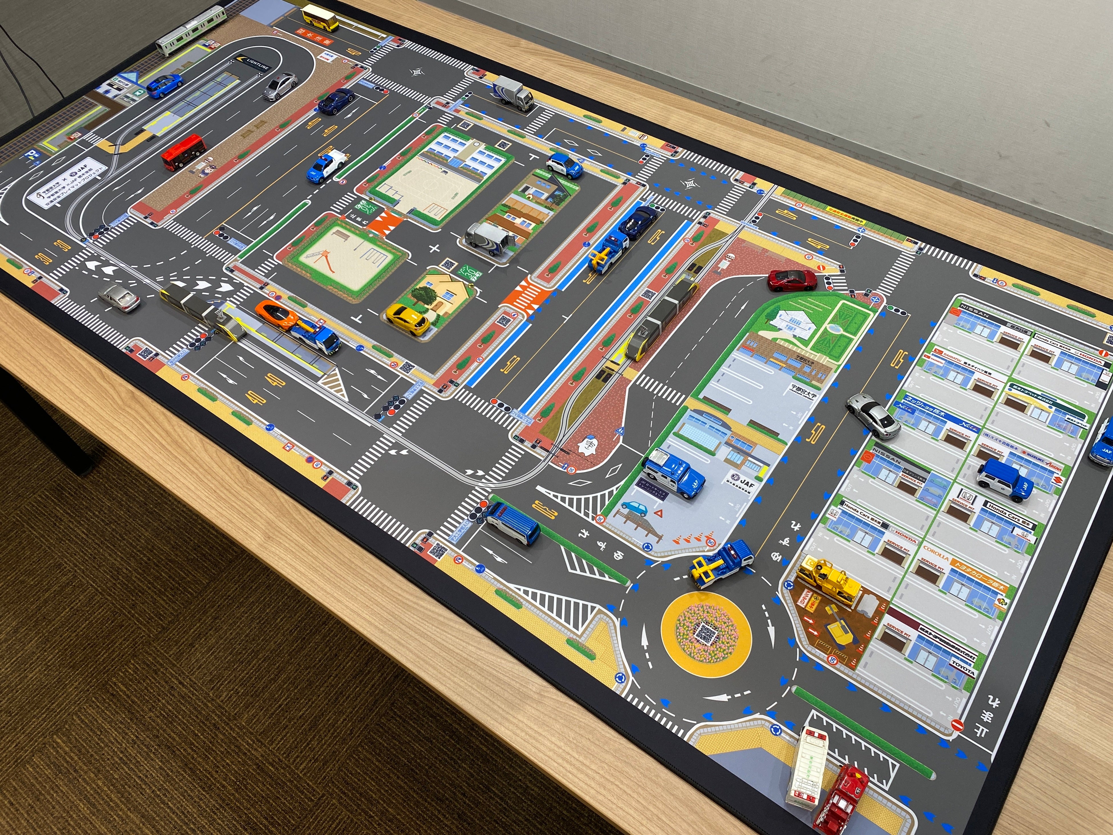 交通安全プレイマット