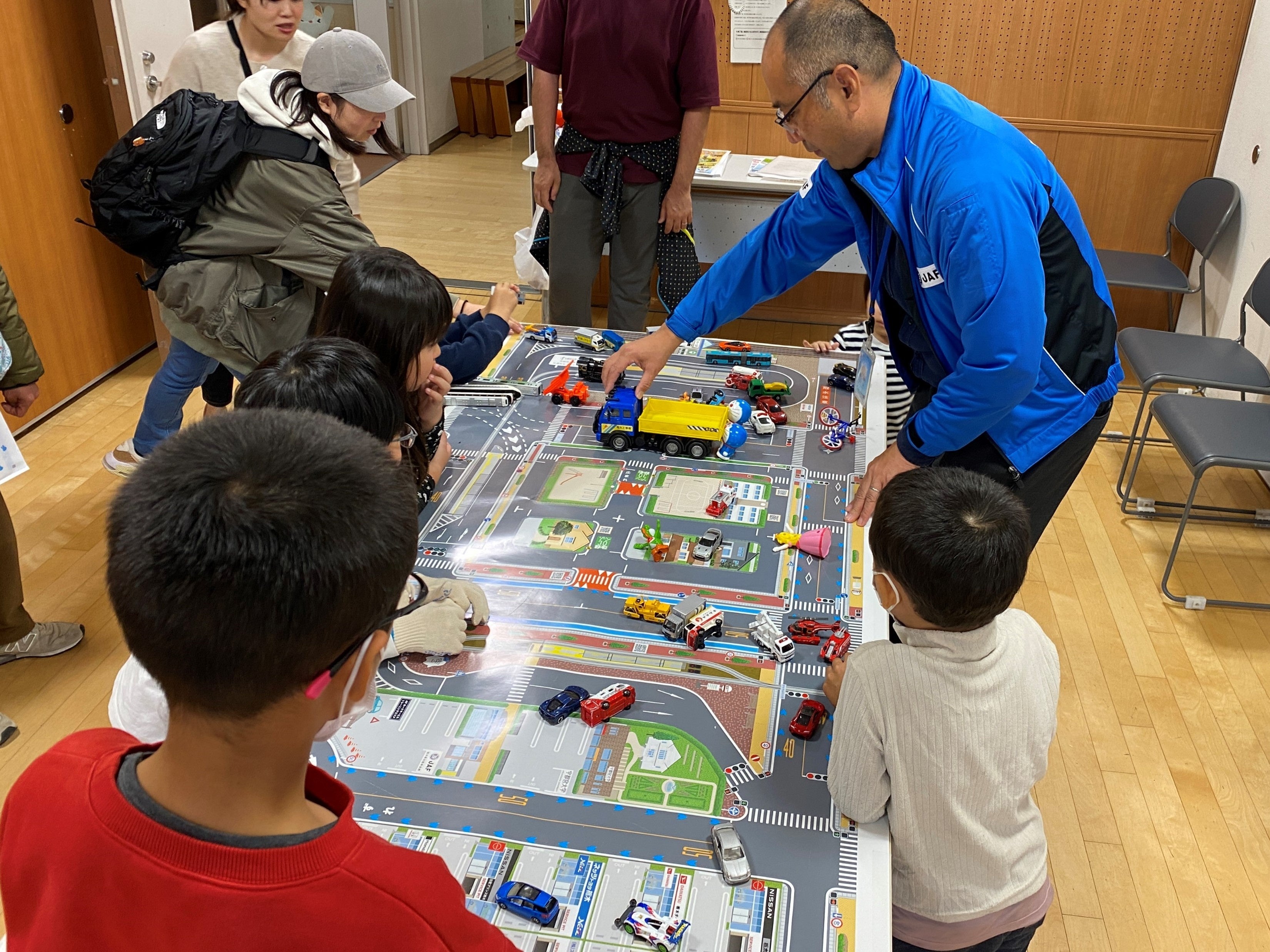 交通安全プレイマットイベントの様子（写真は別イベント）