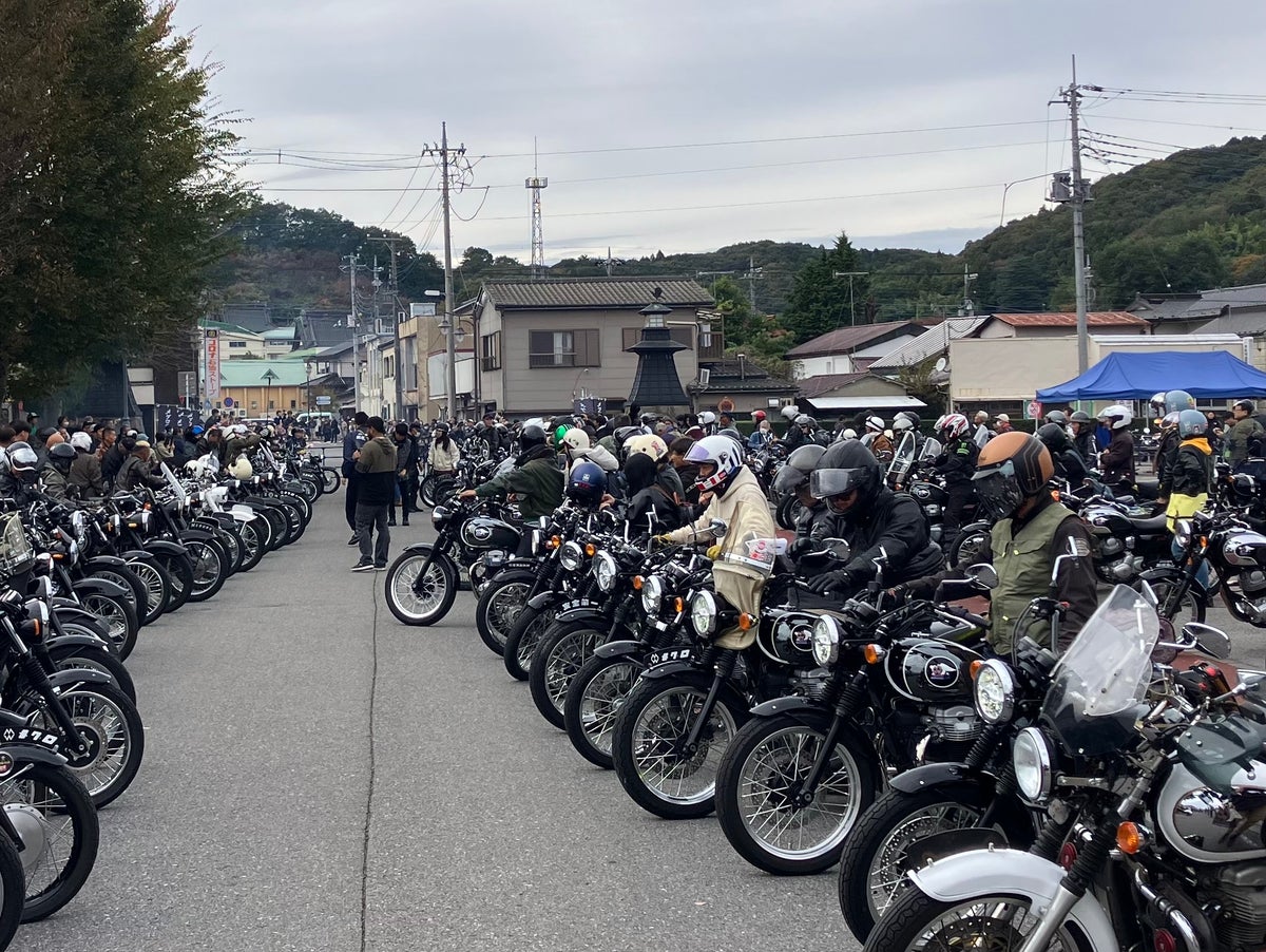 「メグロ」バイクオーナーが全国から大集合