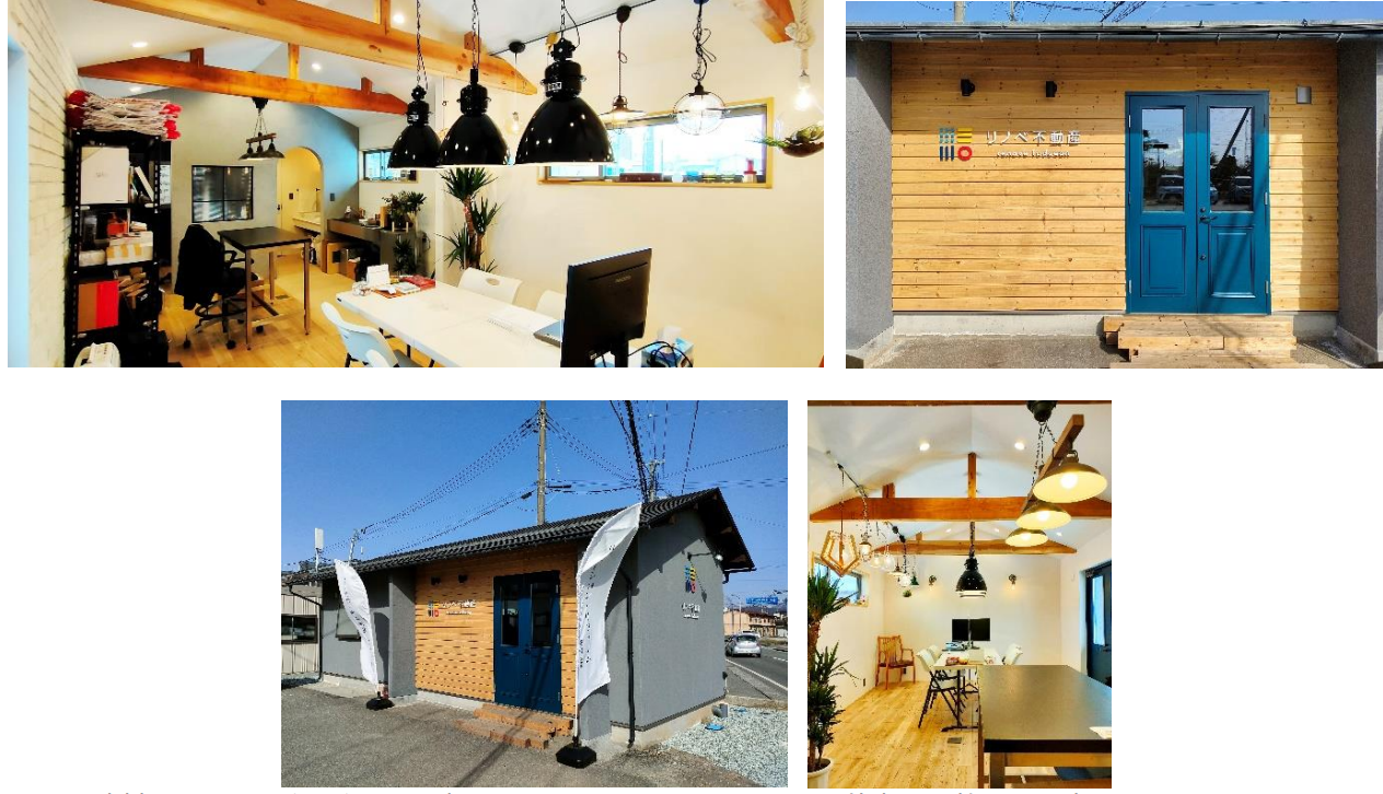 建材やライトなどこだわりの詰まった平屋のショールームは、天井高で開放のある空間となっています