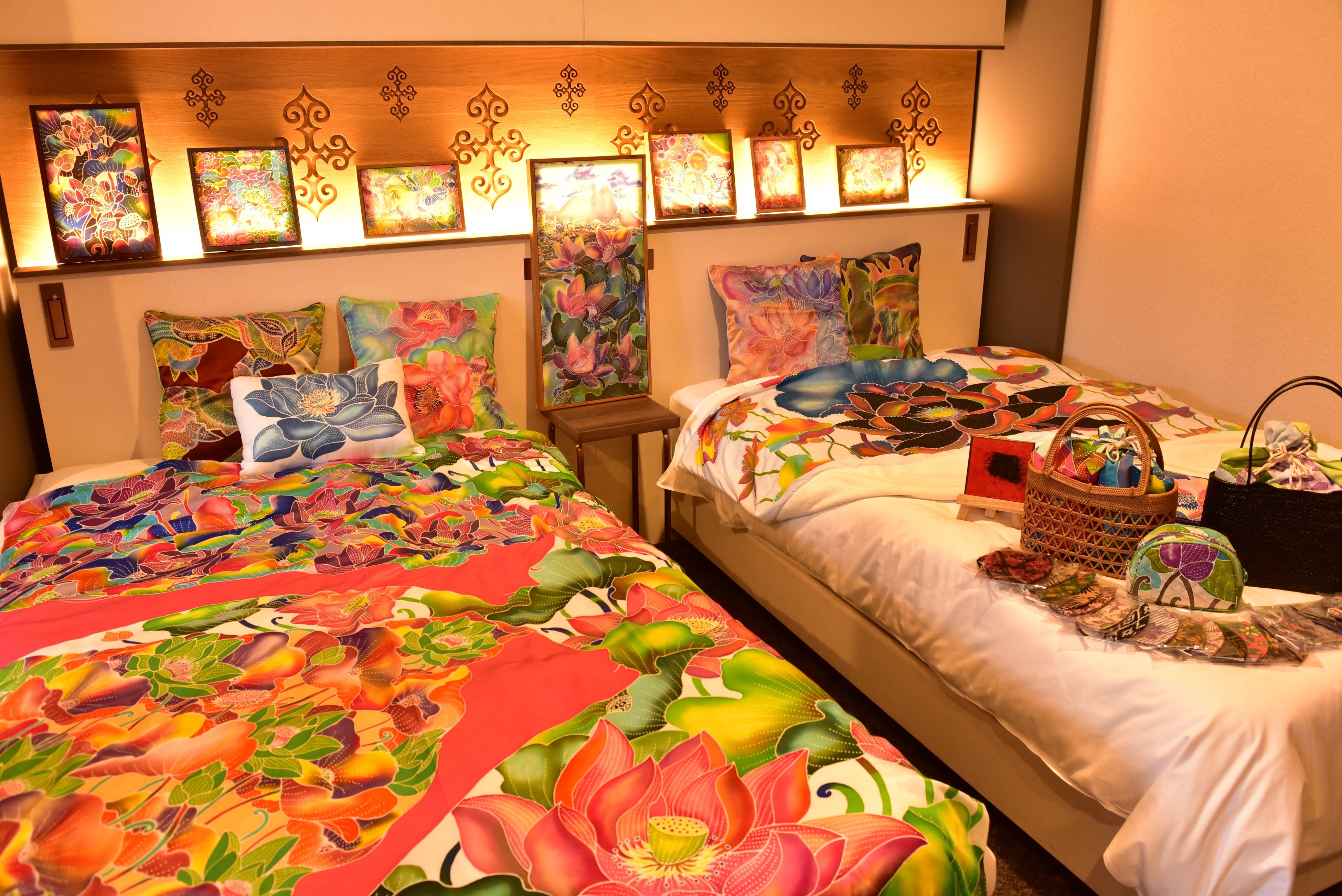 昨年の客室展示の様子