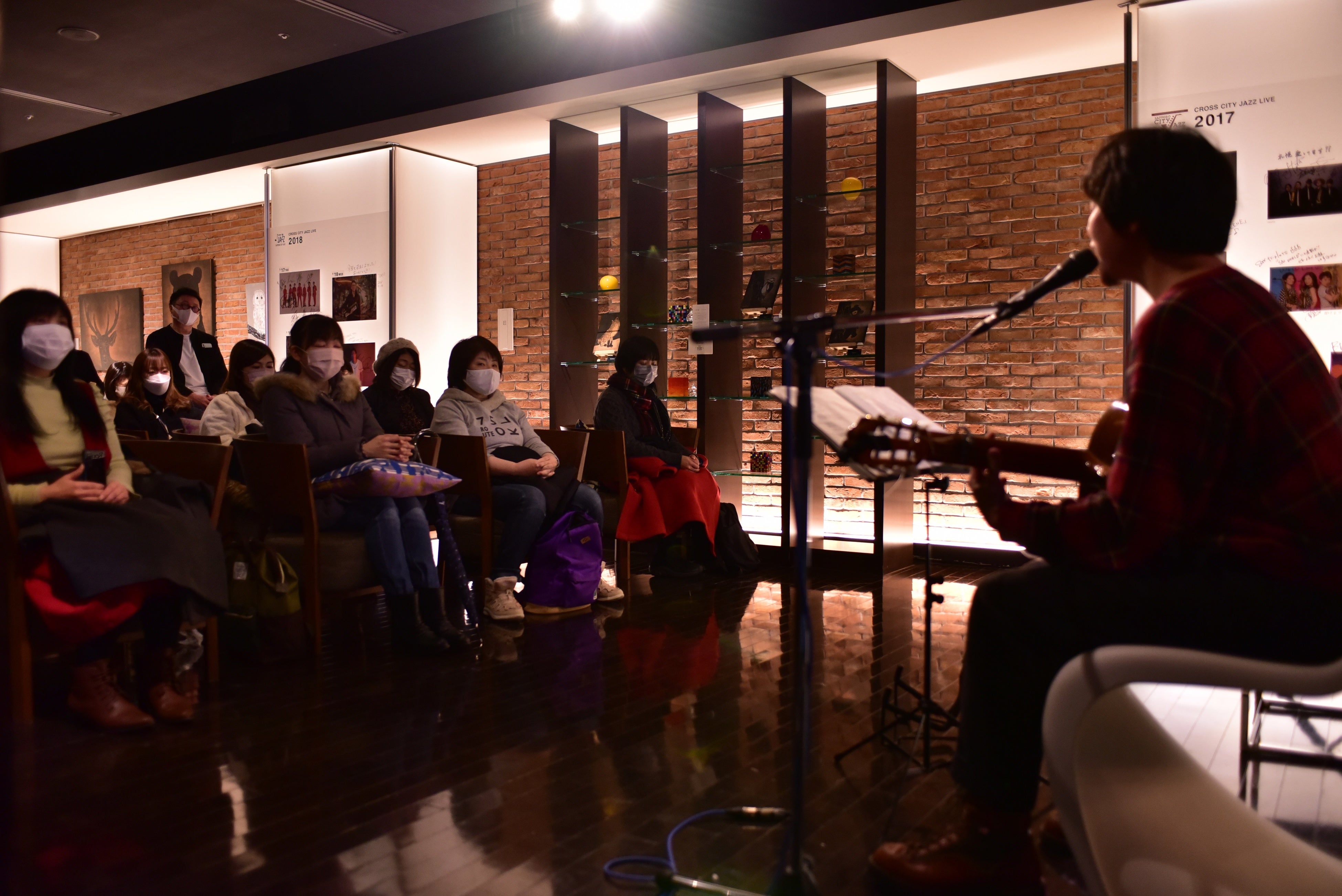 昨年のplus art Liveの様子（成山剛氏）