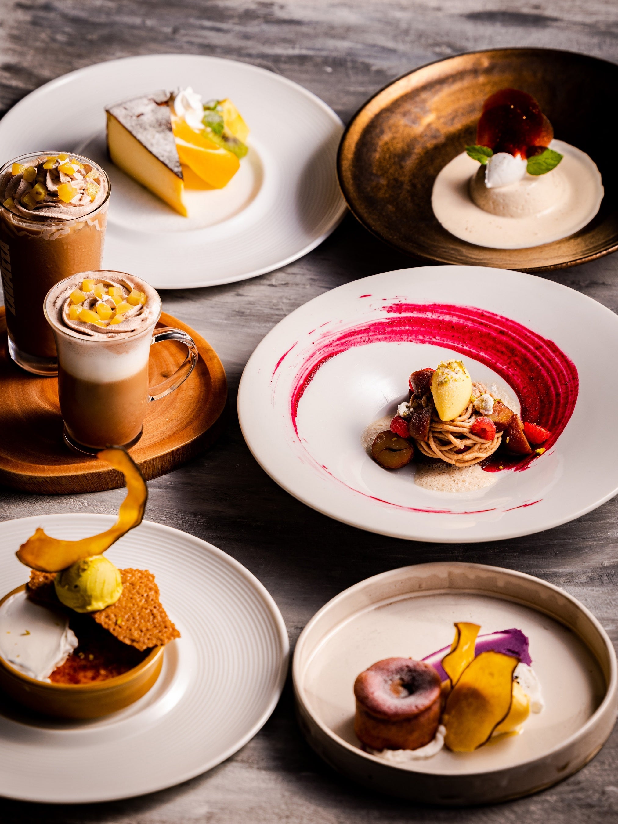 新作の秋スイーツ