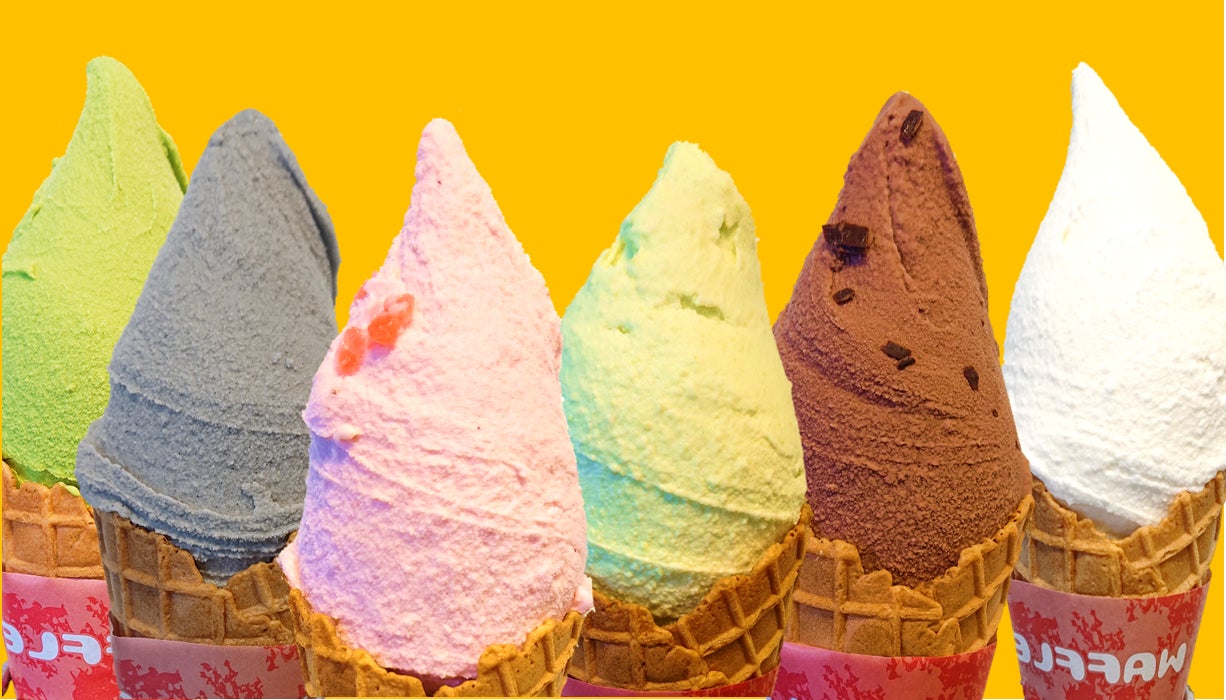 会津産の牛乳を使用した手作りジェラート