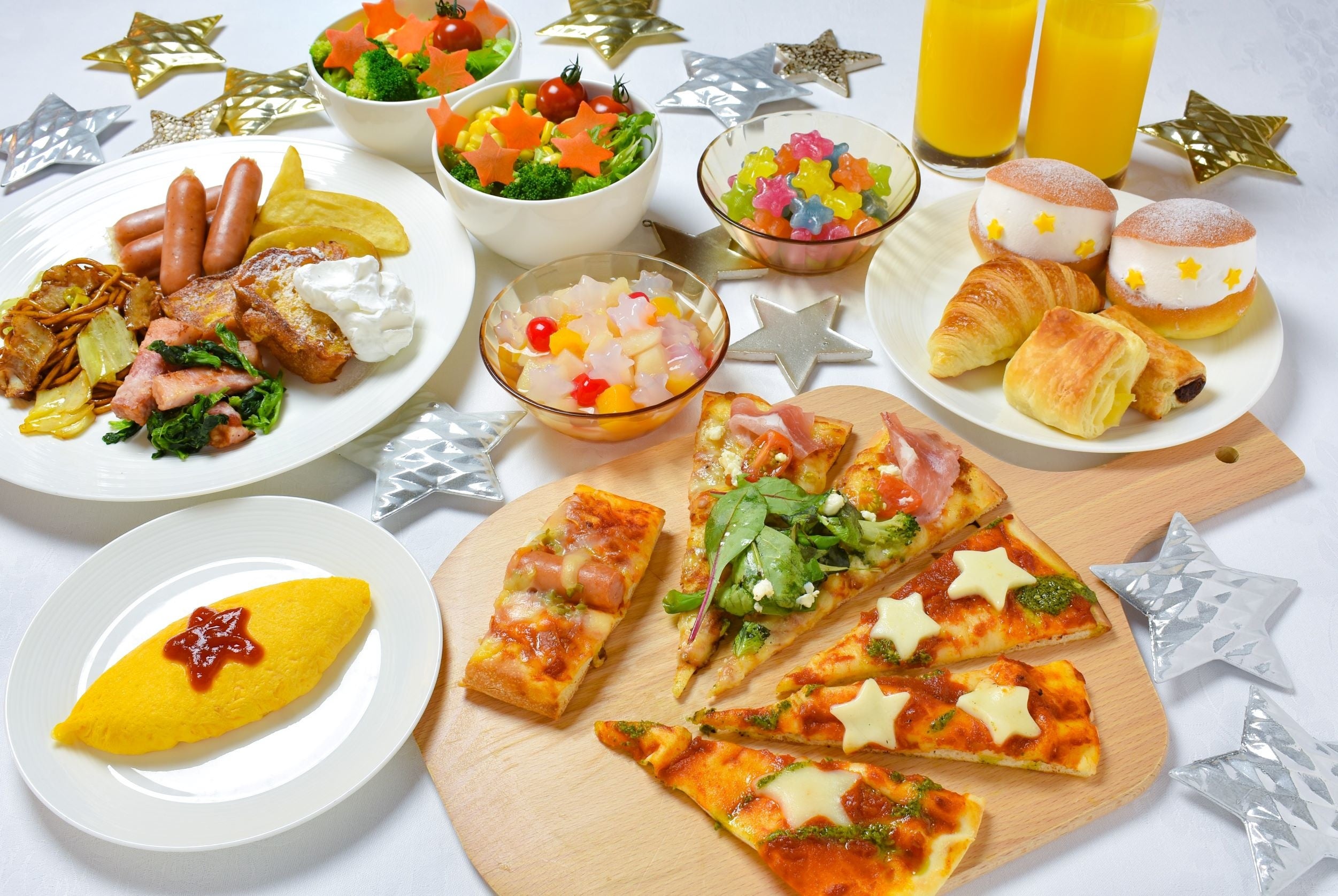 朝食ビュッフェ　期間限定料理　イメージ