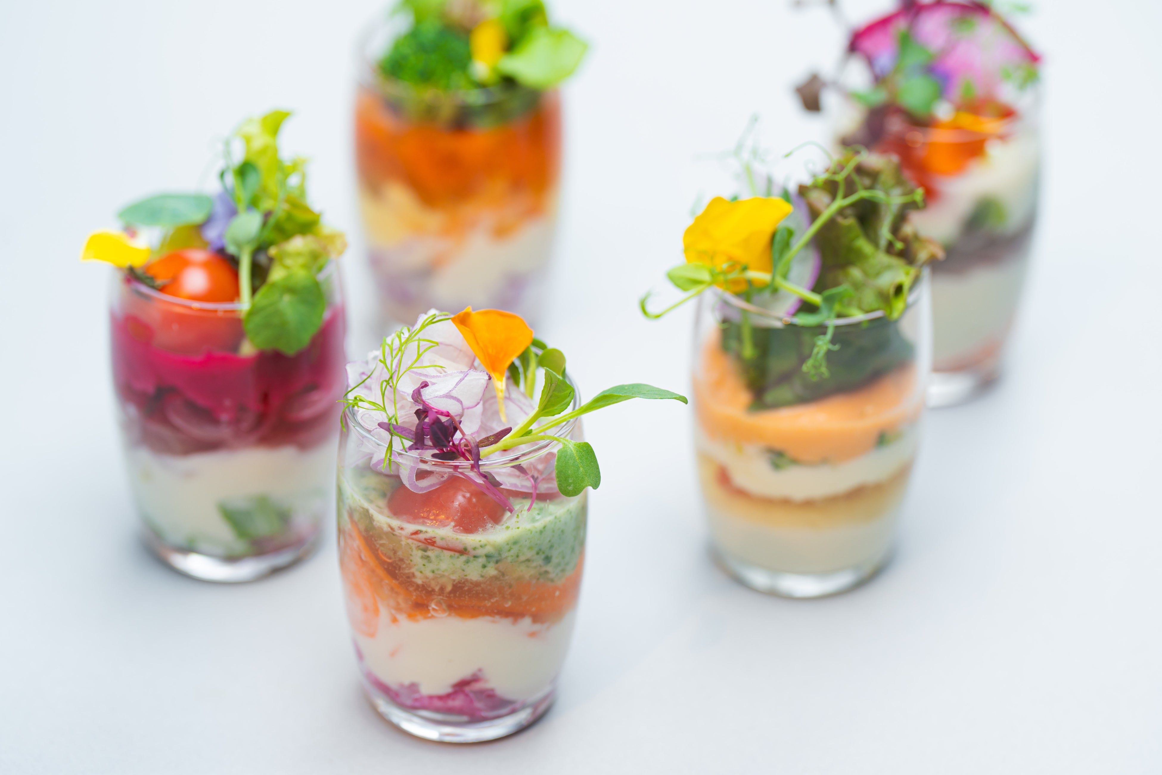 自分で作るMYパフェ