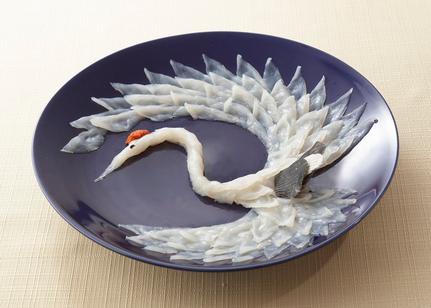 ふぐ刺し鶴盛り