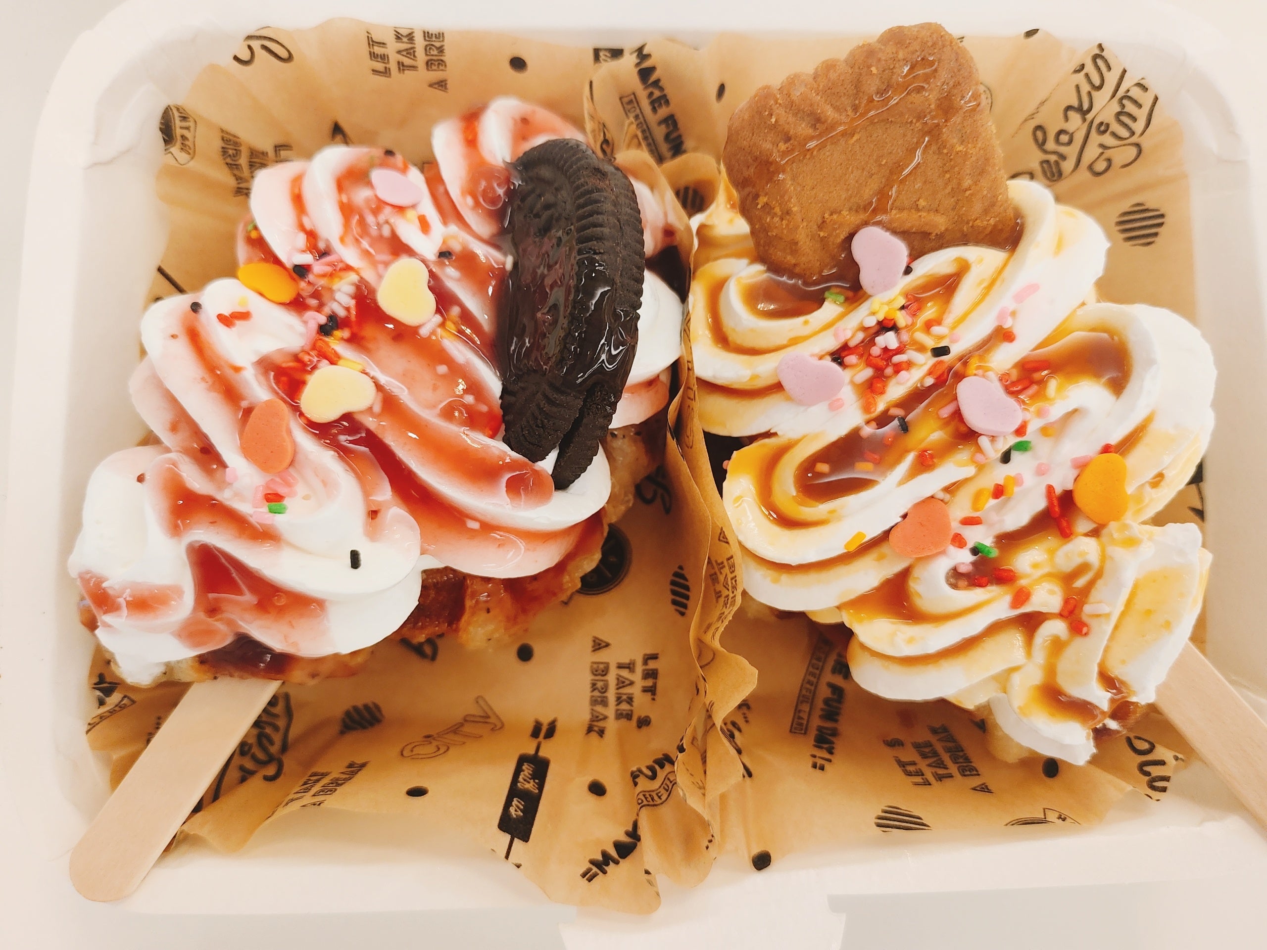 「アッパのクロッフル屋さん」ミニクロッフル