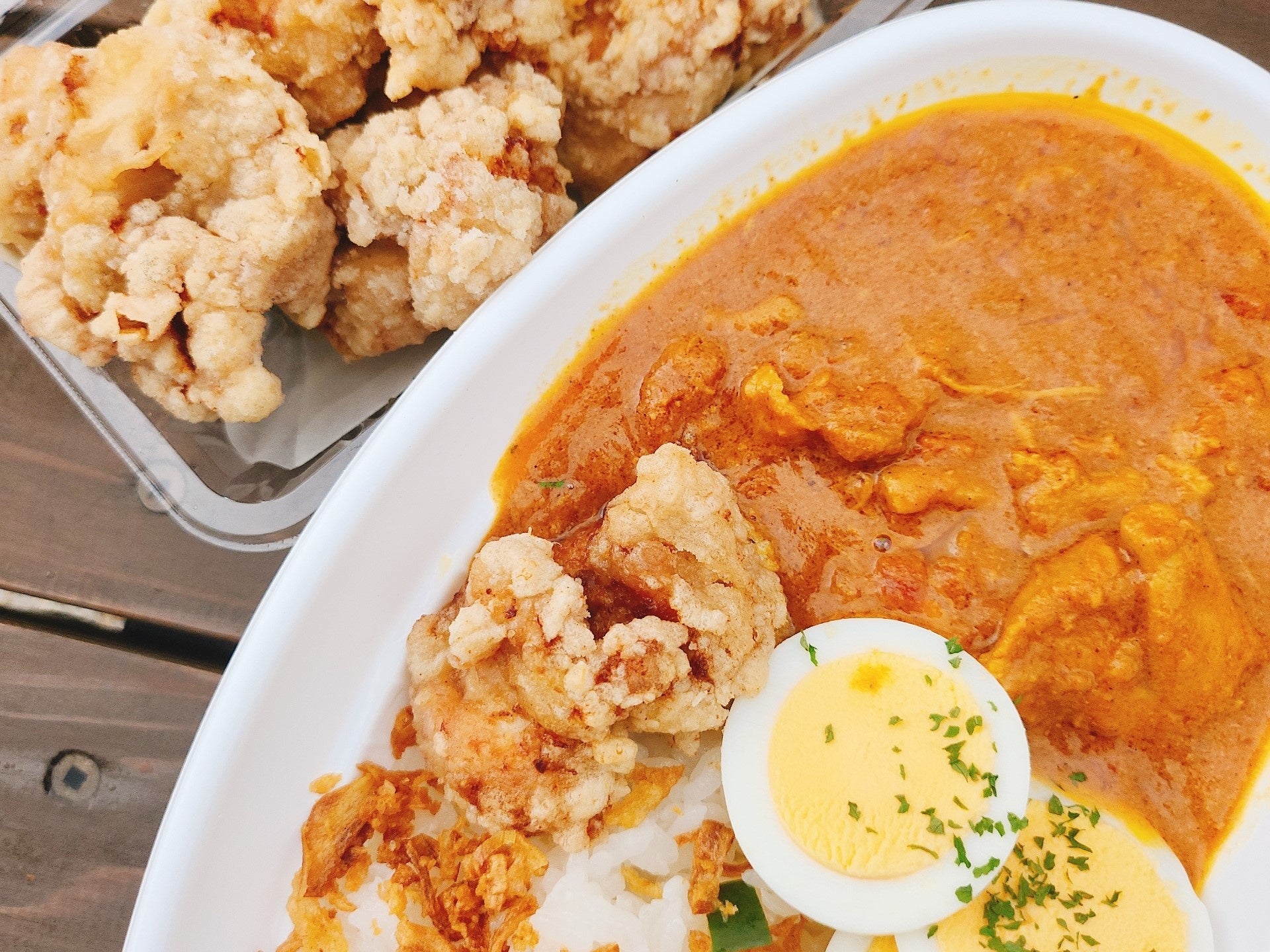 「Kitchenまぐねっと」からあげ・カレーライス