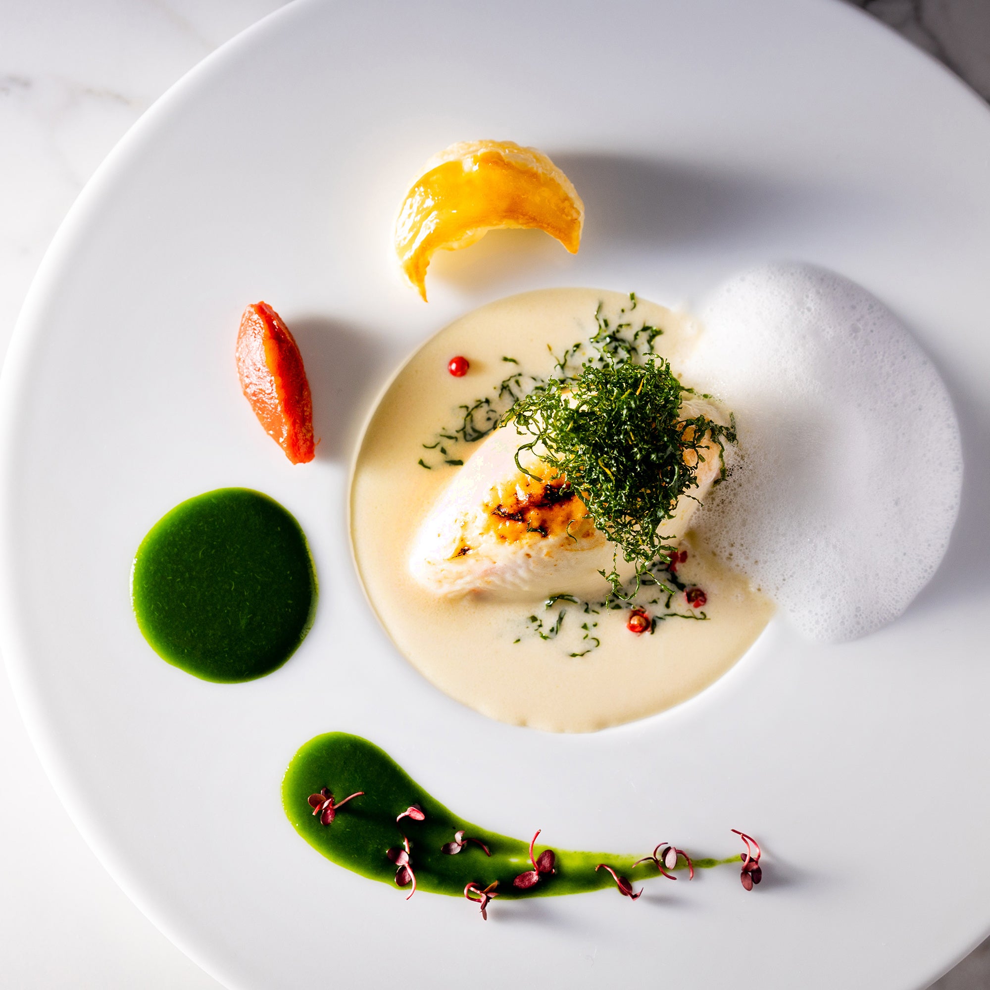 帆立貝のムースリーヌ