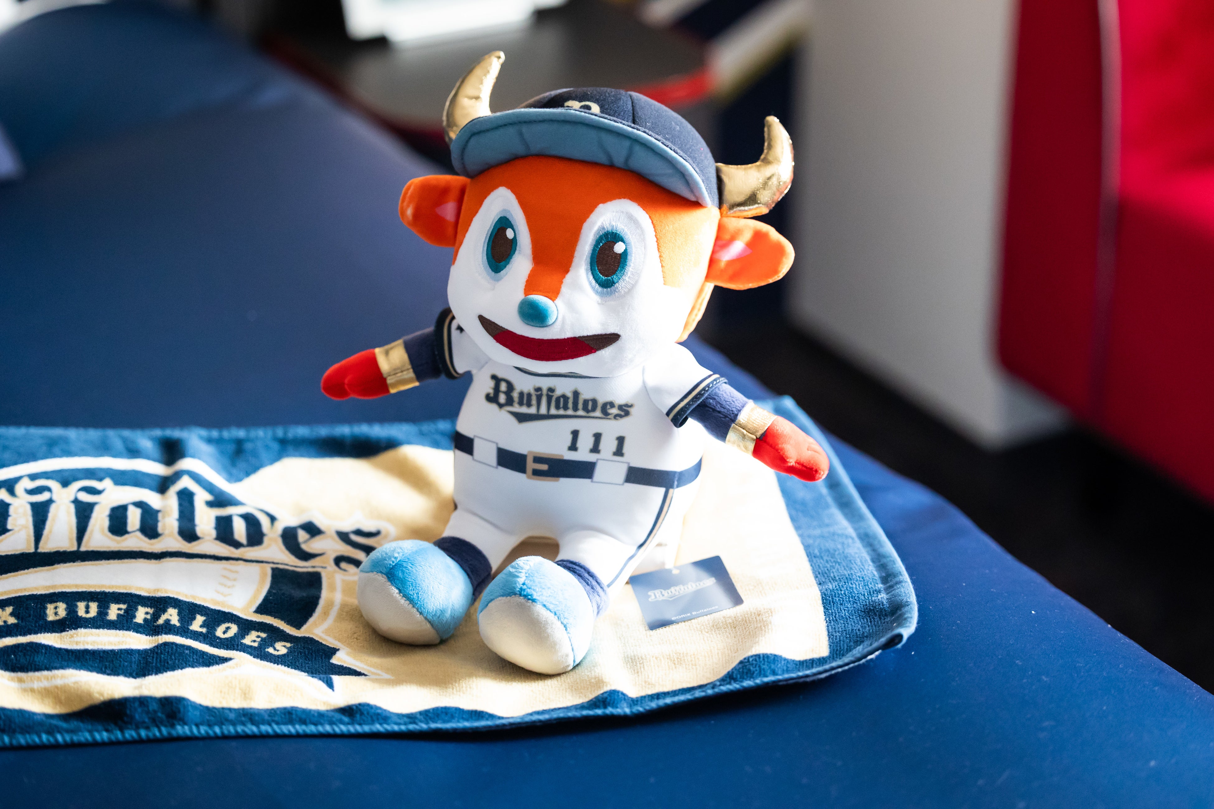 球団公式マスコットバファローブル Buffalose2022 応援タオル