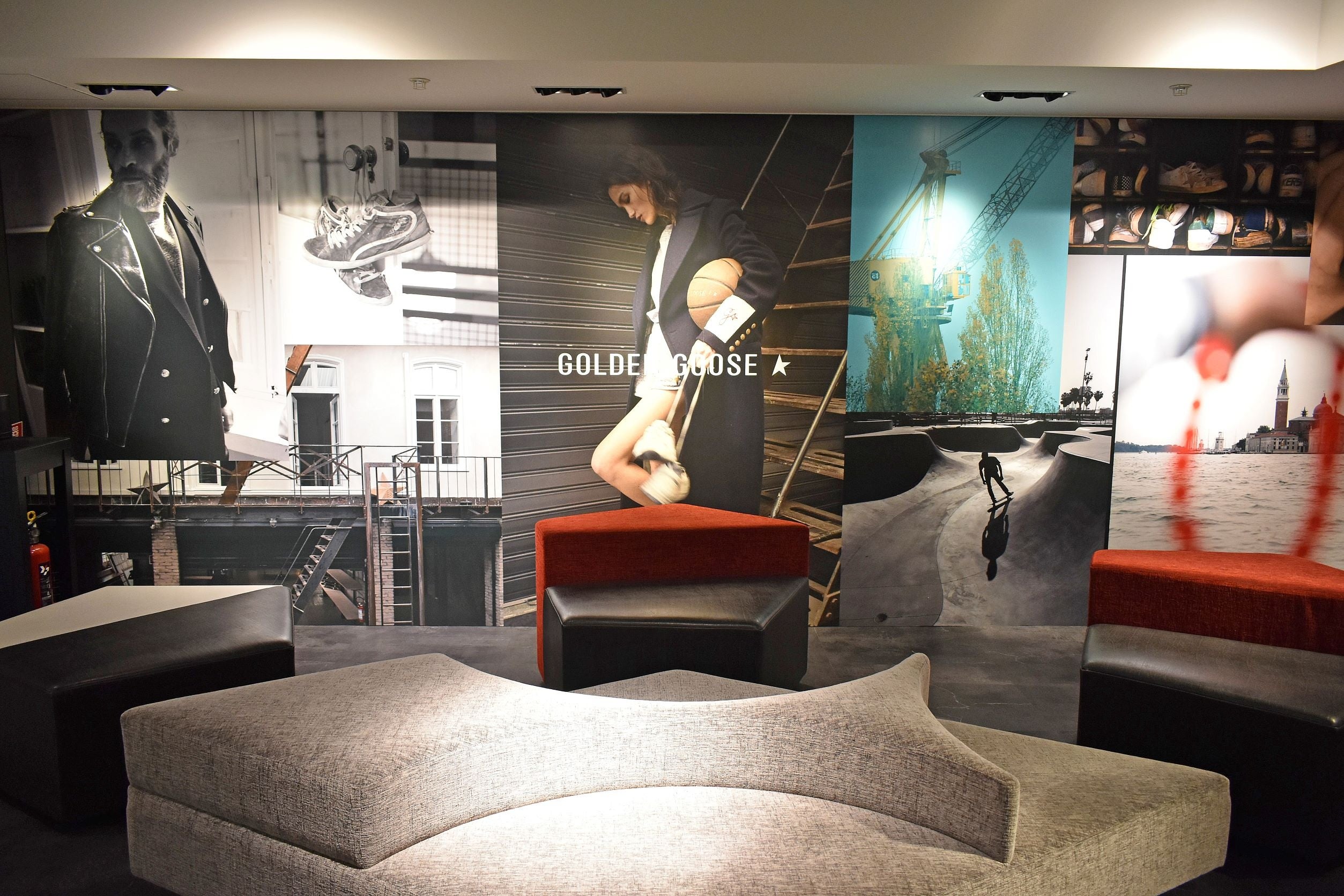 Golden Goose フォト＆ムービー展示イメージ