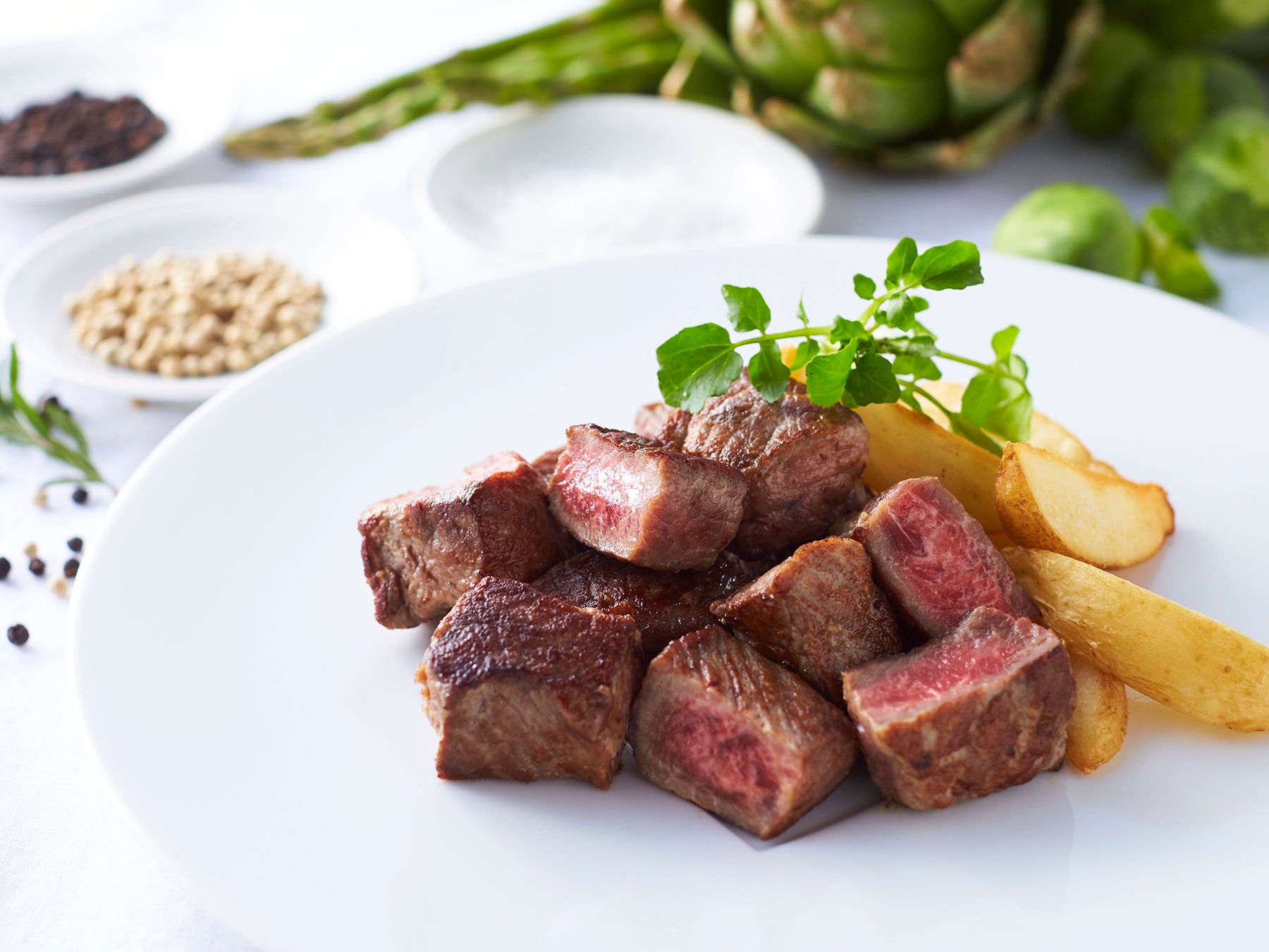 9月：牛ステーキ