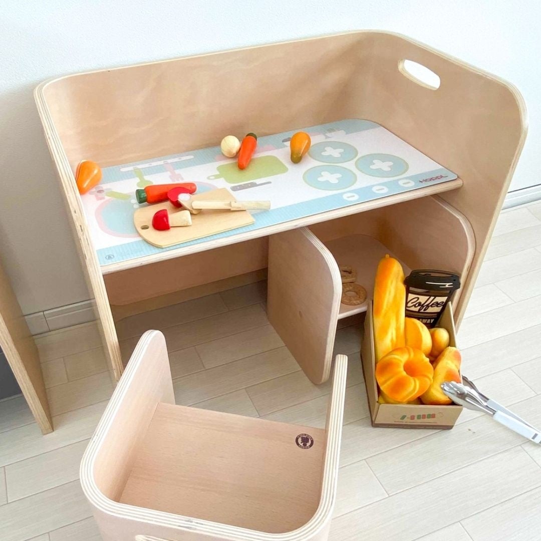 デスクマット使用イメージ