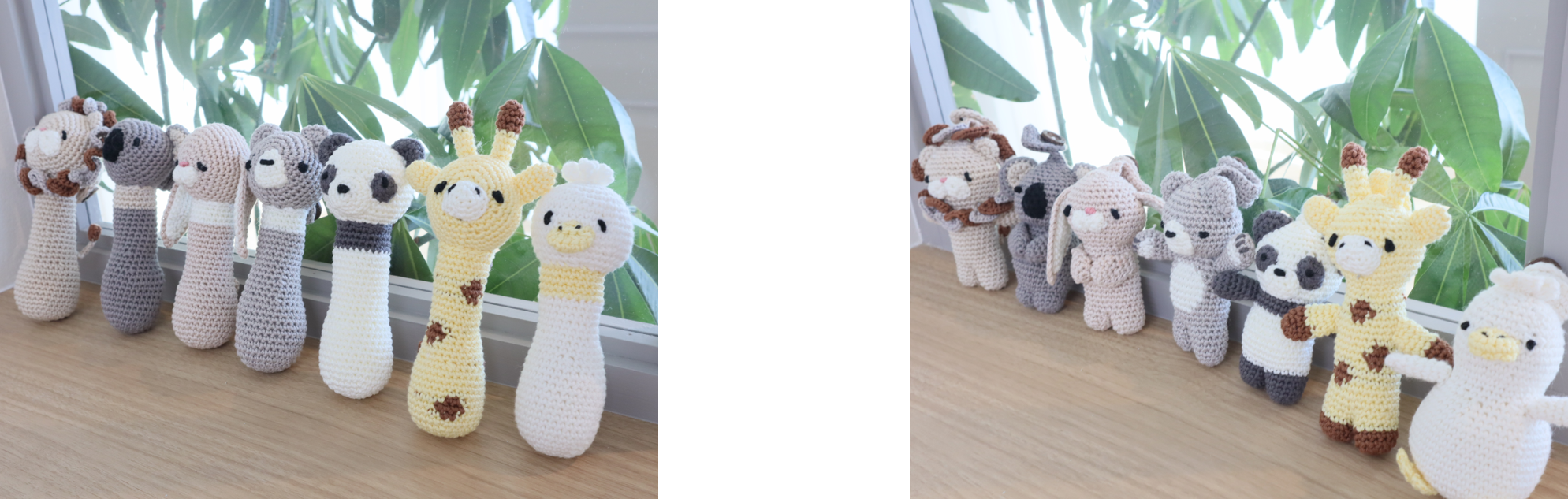 コットンクロシェットラトル