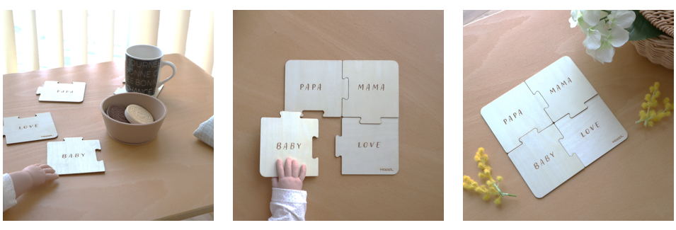 HOPPLオリジナルウッドコースター