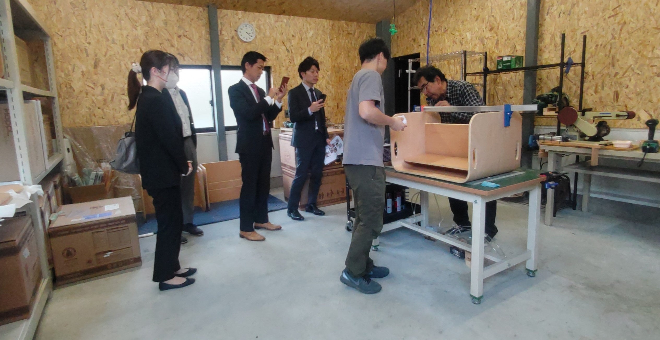 川西市視察の様子