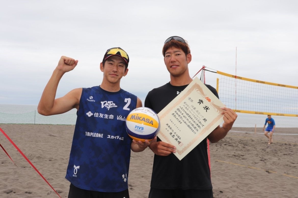 辰巳・佐藤ペアが優勝！第36回ビーチバレージャパン出場が決定！第36回