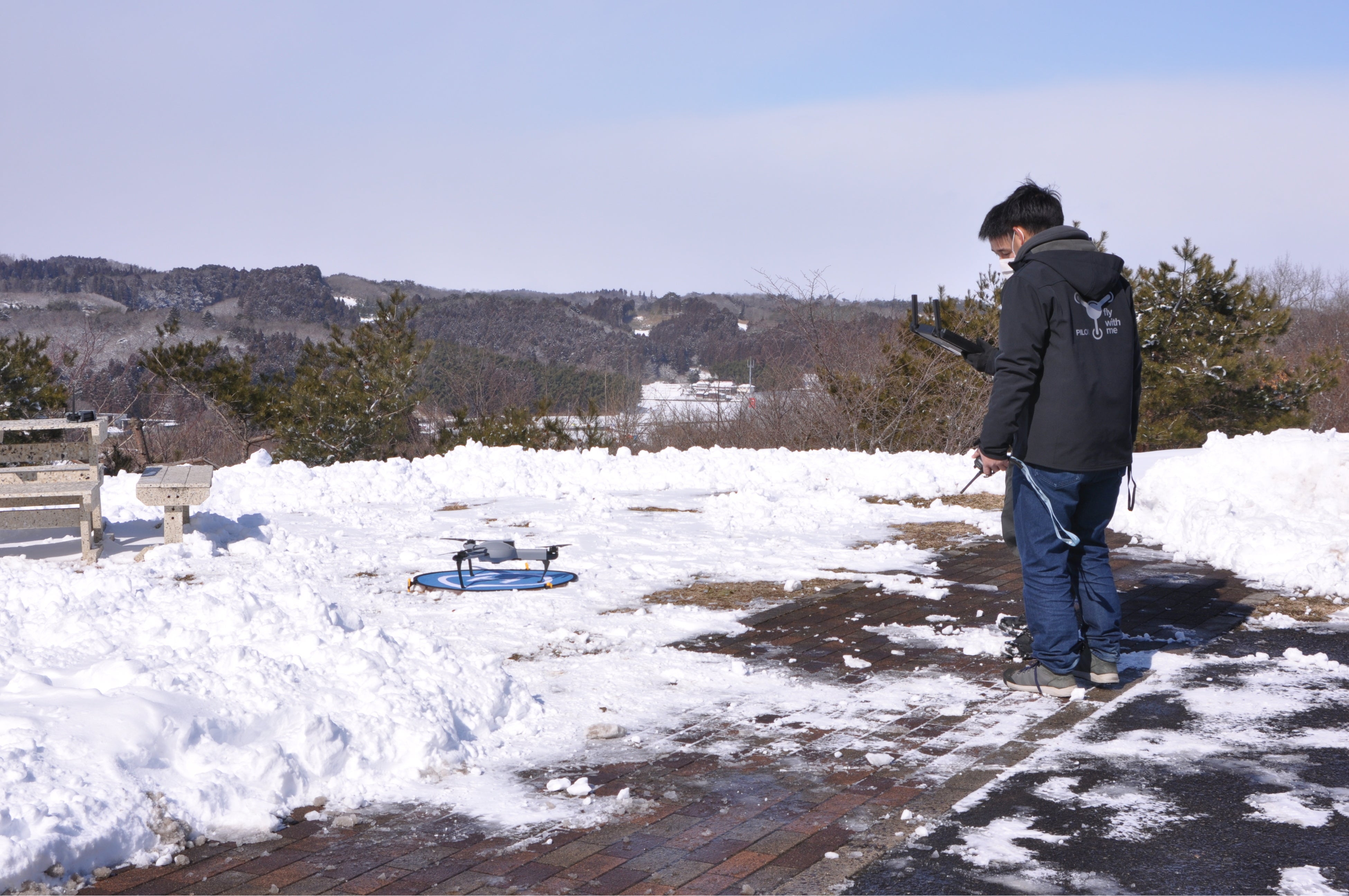 Atlas飛行準備のようす
