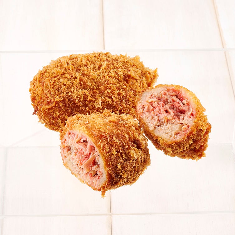 紅しょうがメンチ（税込220円）