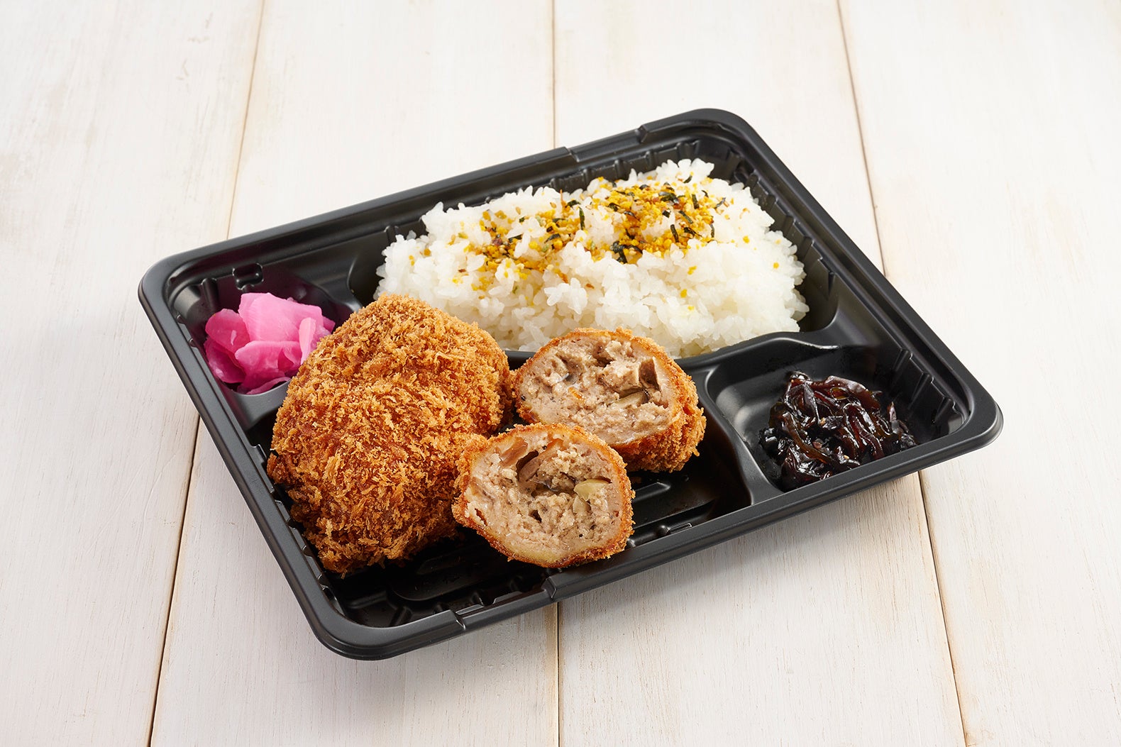 選べるWメンチ弁当（税込650円）