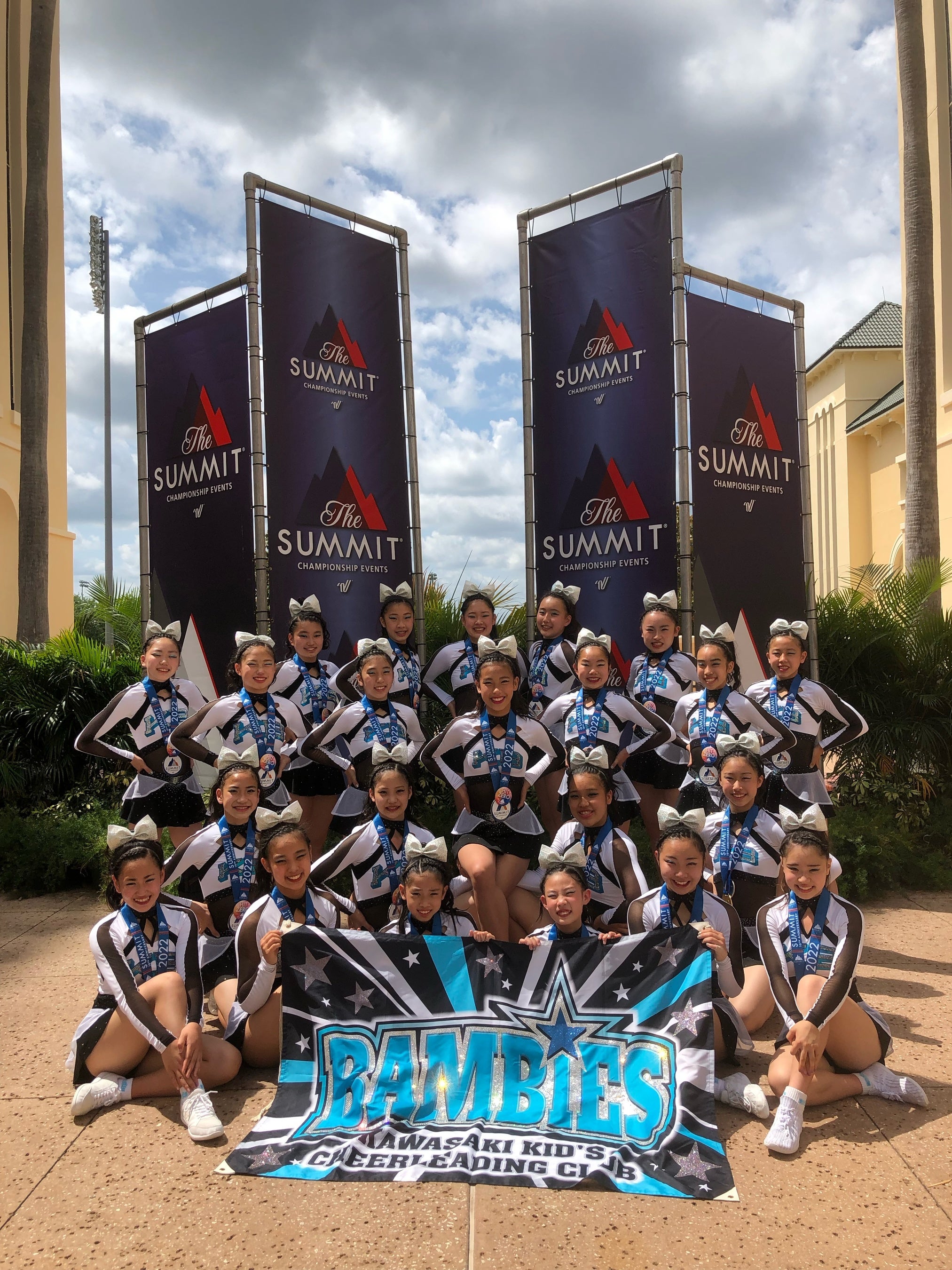 ©Kawasaki Kids Cheerleadingclub BAMBIES All rights reserved