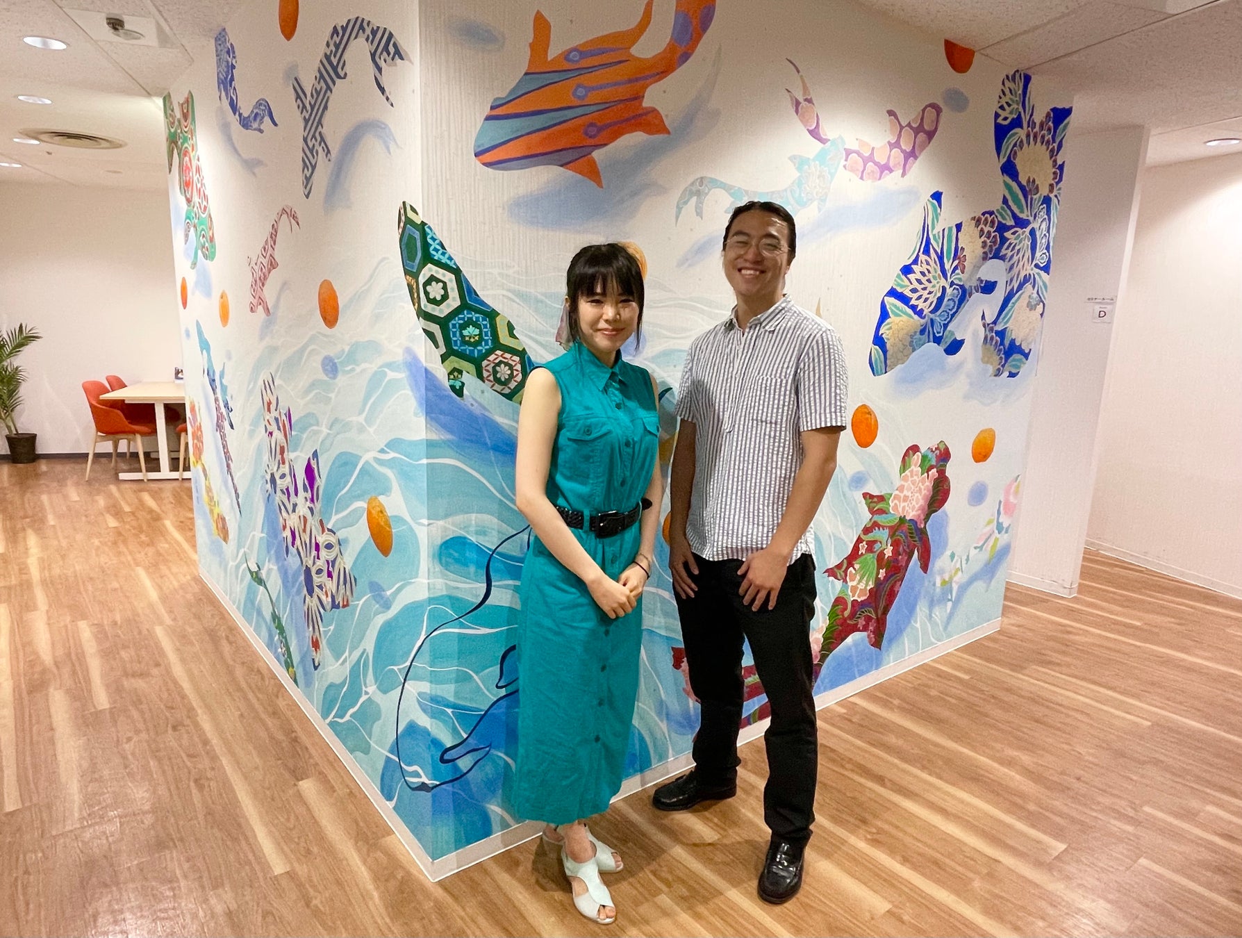 安西この実 夢追う若手アーティスト応援企画!『ウォールアートデザイン制作コンペ』入賞作品が完成(サウンズグッド) | SGグループ 株式会社のプレスリリース