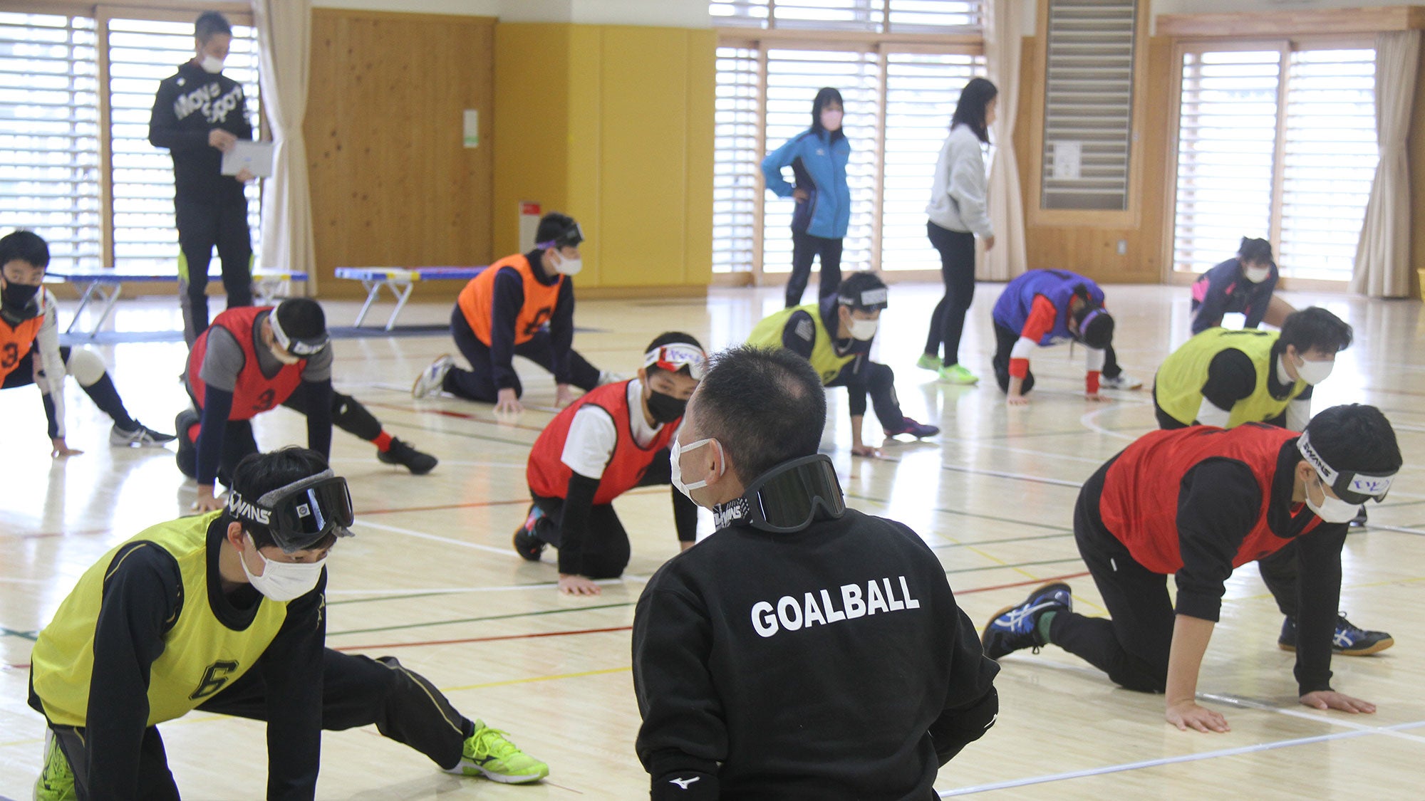 ゴールボール宿泊型合同練習会