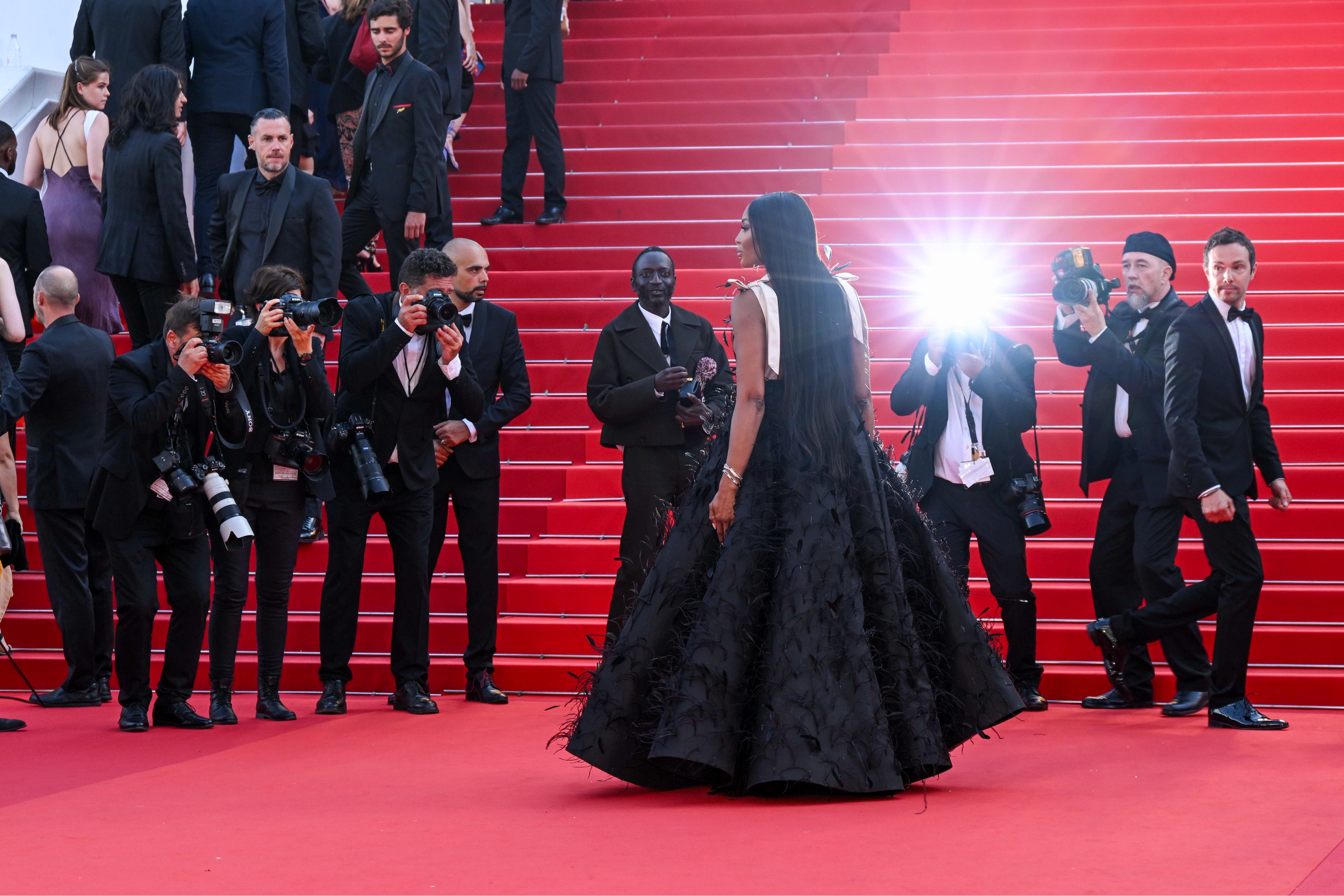 ナオミ・キャンベル　CREDIT Valentino SGPItalia