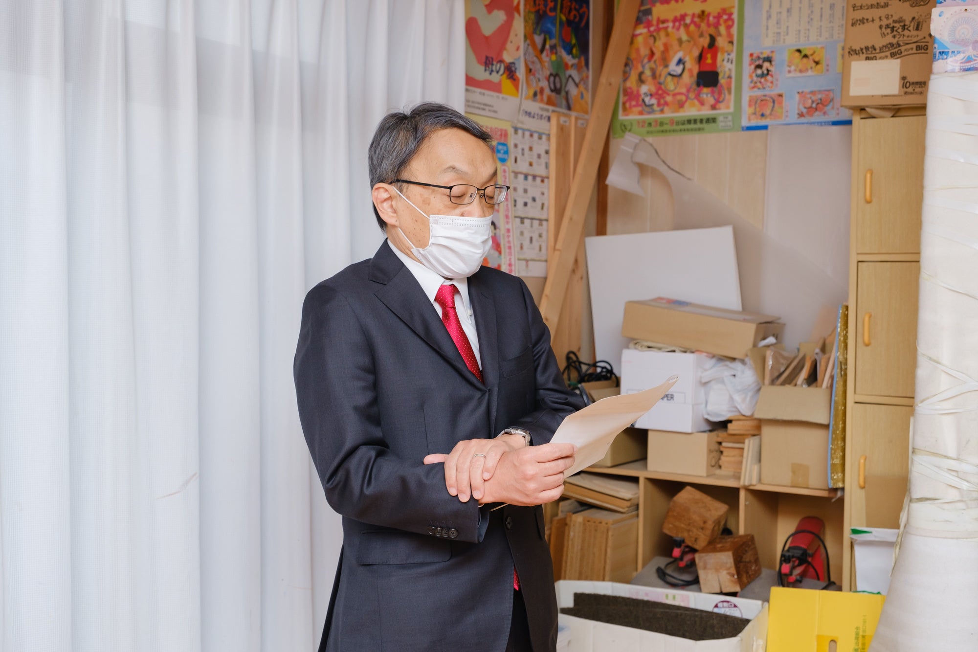 講評を述べる小川理事長