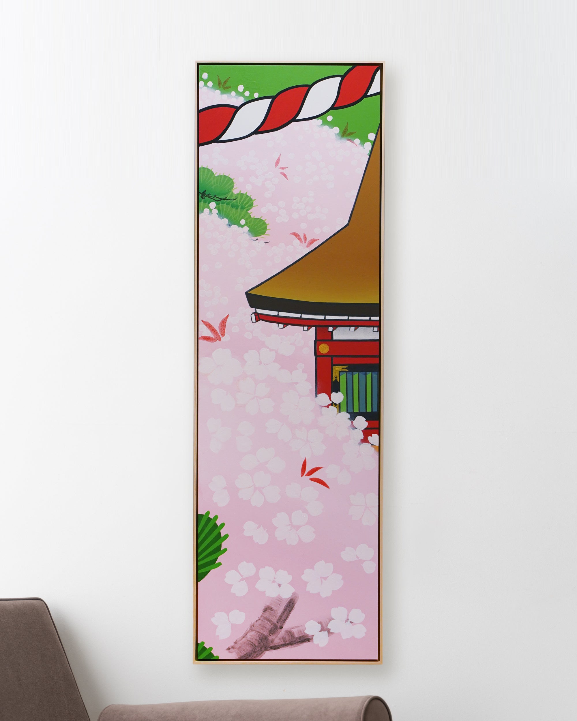 Theater back Ltd 「京鹿子娘道成寺」 375×1187