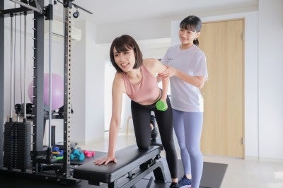 ELEMENT中野店のトレーニング風景