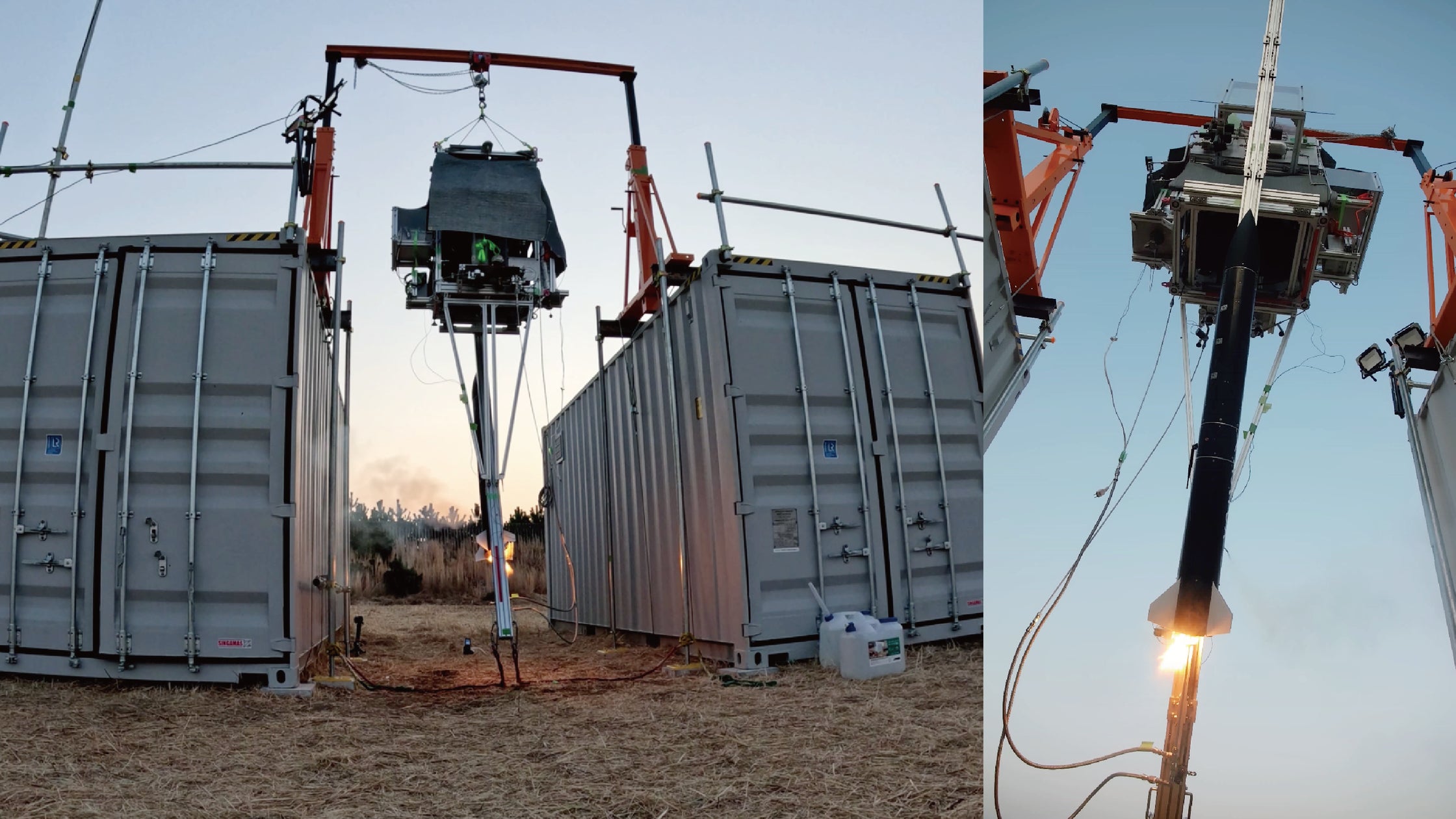 Kogitsuneロケットの吊下げ発射実験」に成功。 | AstroX株式会社の Kogitsuneロケットの吊下げ発射実験」に成功。 | AstroX株式会社の