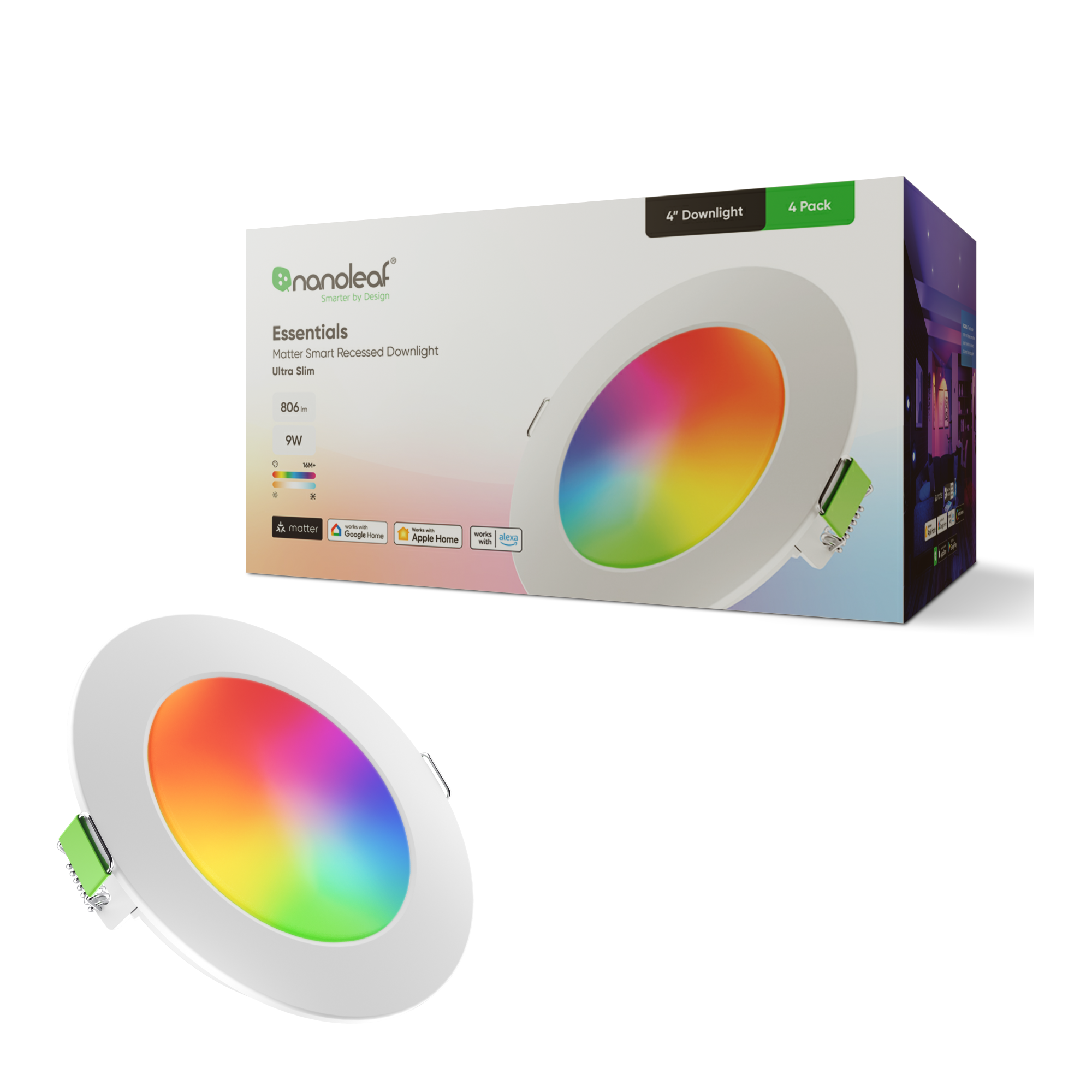 Nanoleaf Mosmark Limited Editionスターターパック 限定製品発売】NanoleafがモザイクミッキーデザインのMosmark