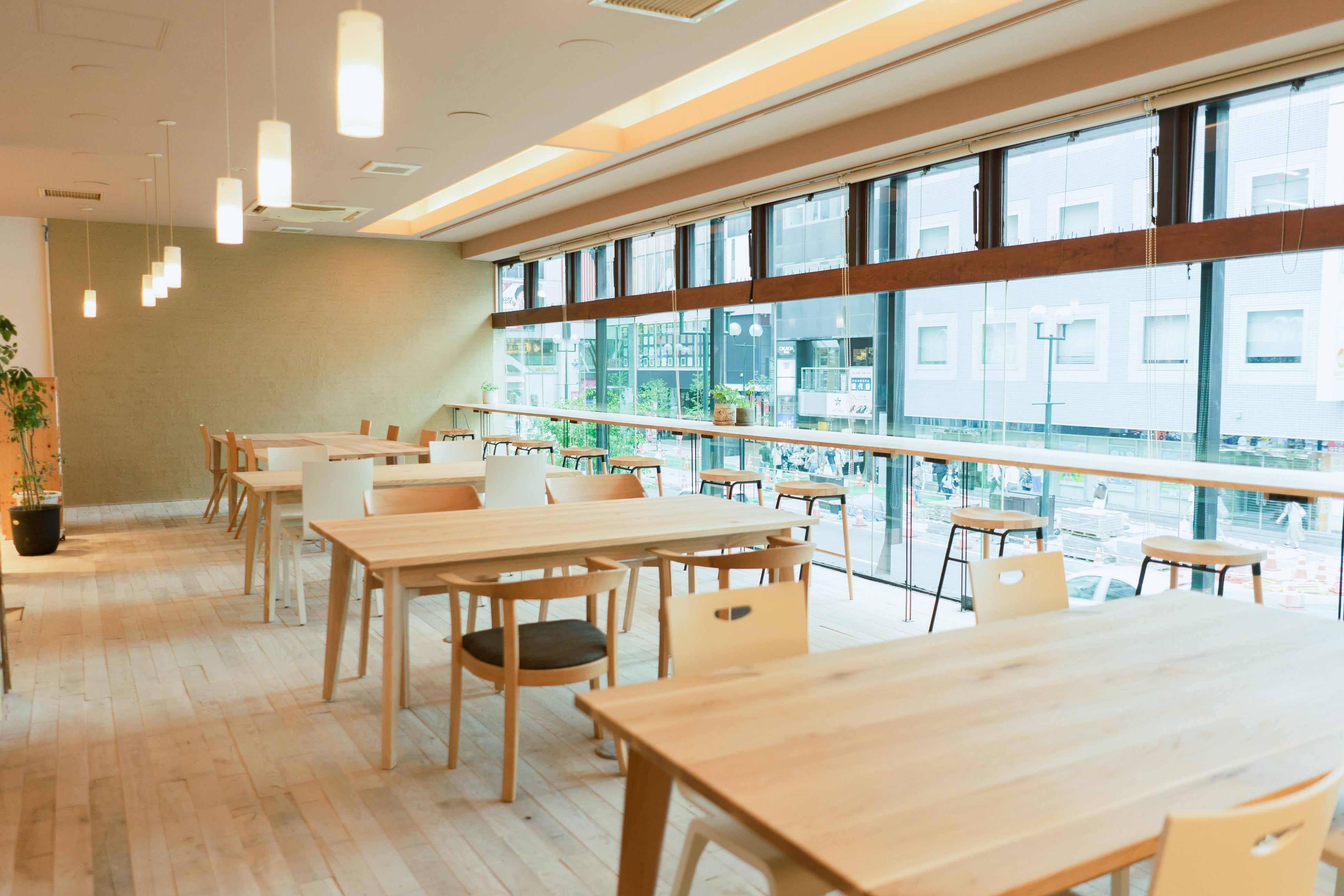 bokashi Baseの内装風景