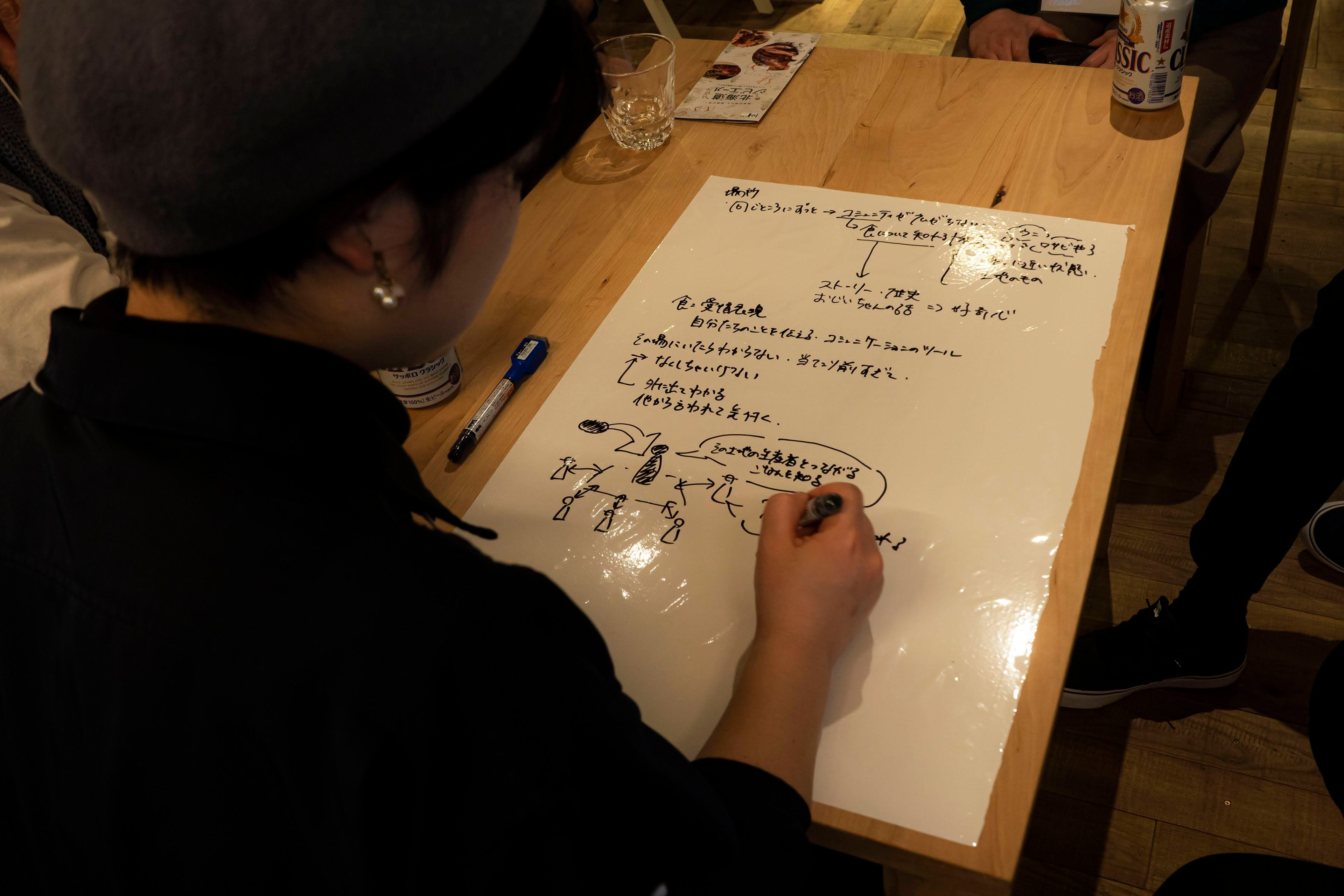 座談内容の共有も。